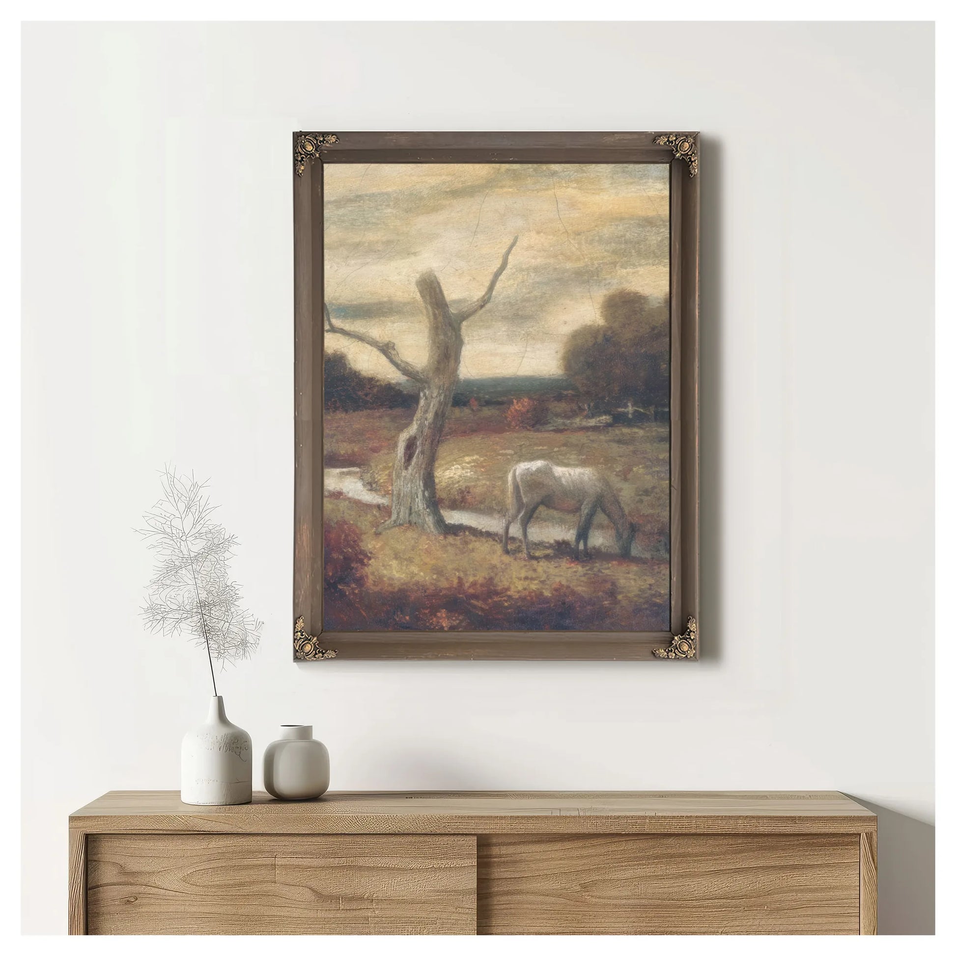 Autumn Meadows By Albert Pinkham Ryder Fine Art Print