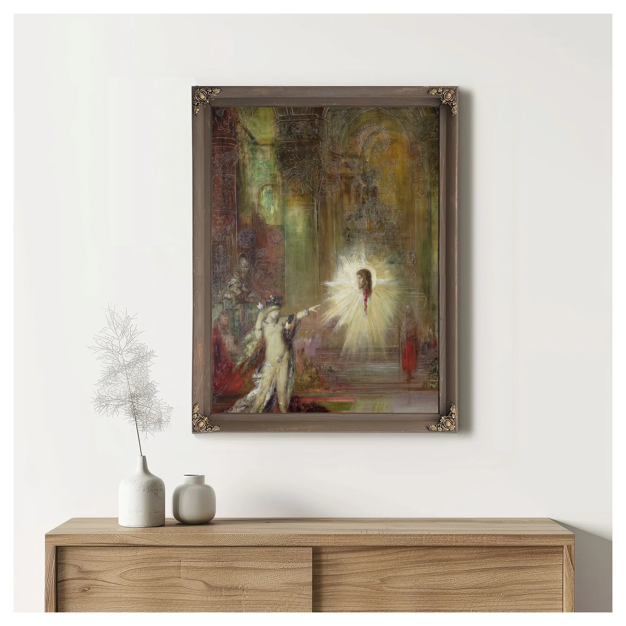 The Apparition By Gustave Moreau Fine Art Print