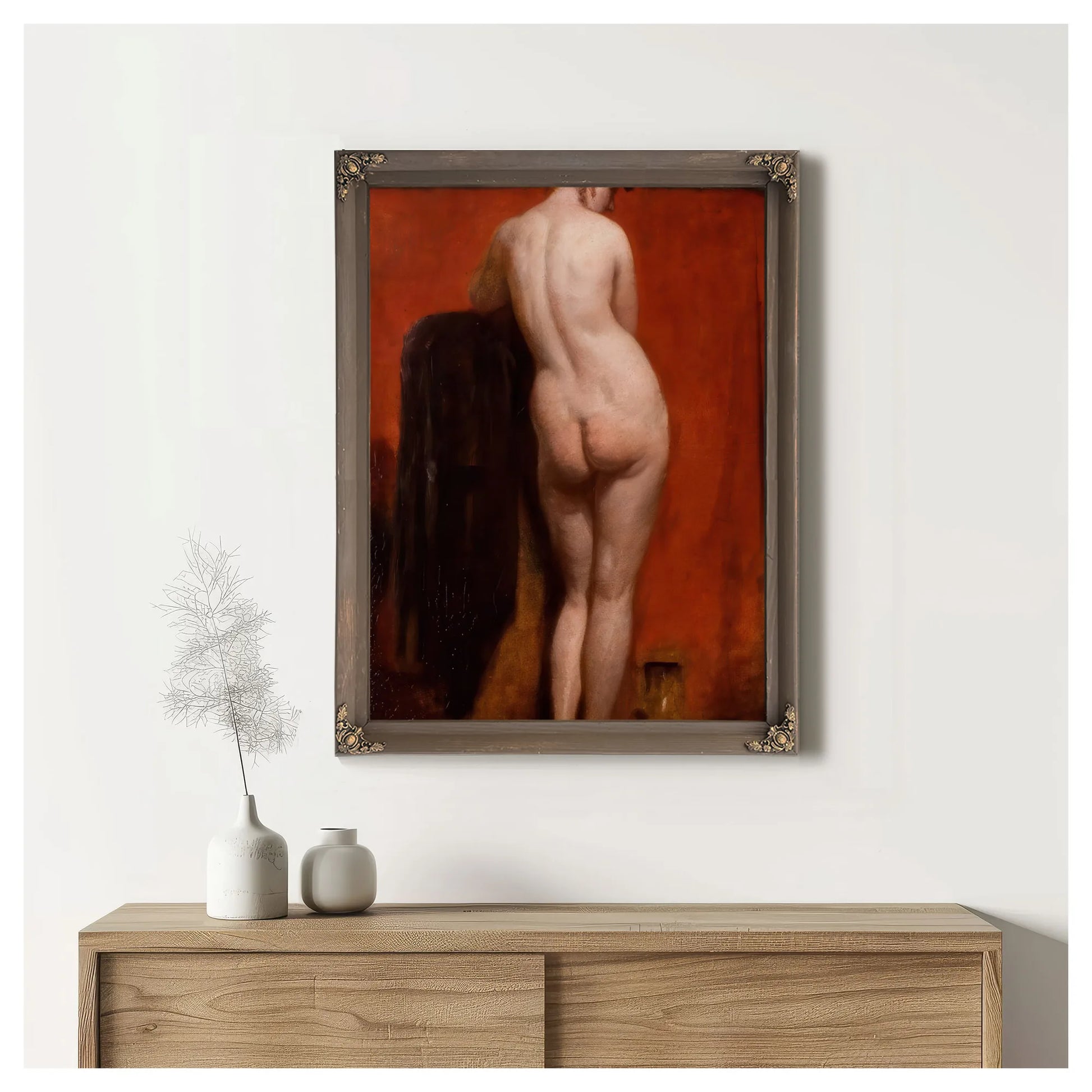 Standing Female Nude 34 By William Etty Fine Art Print