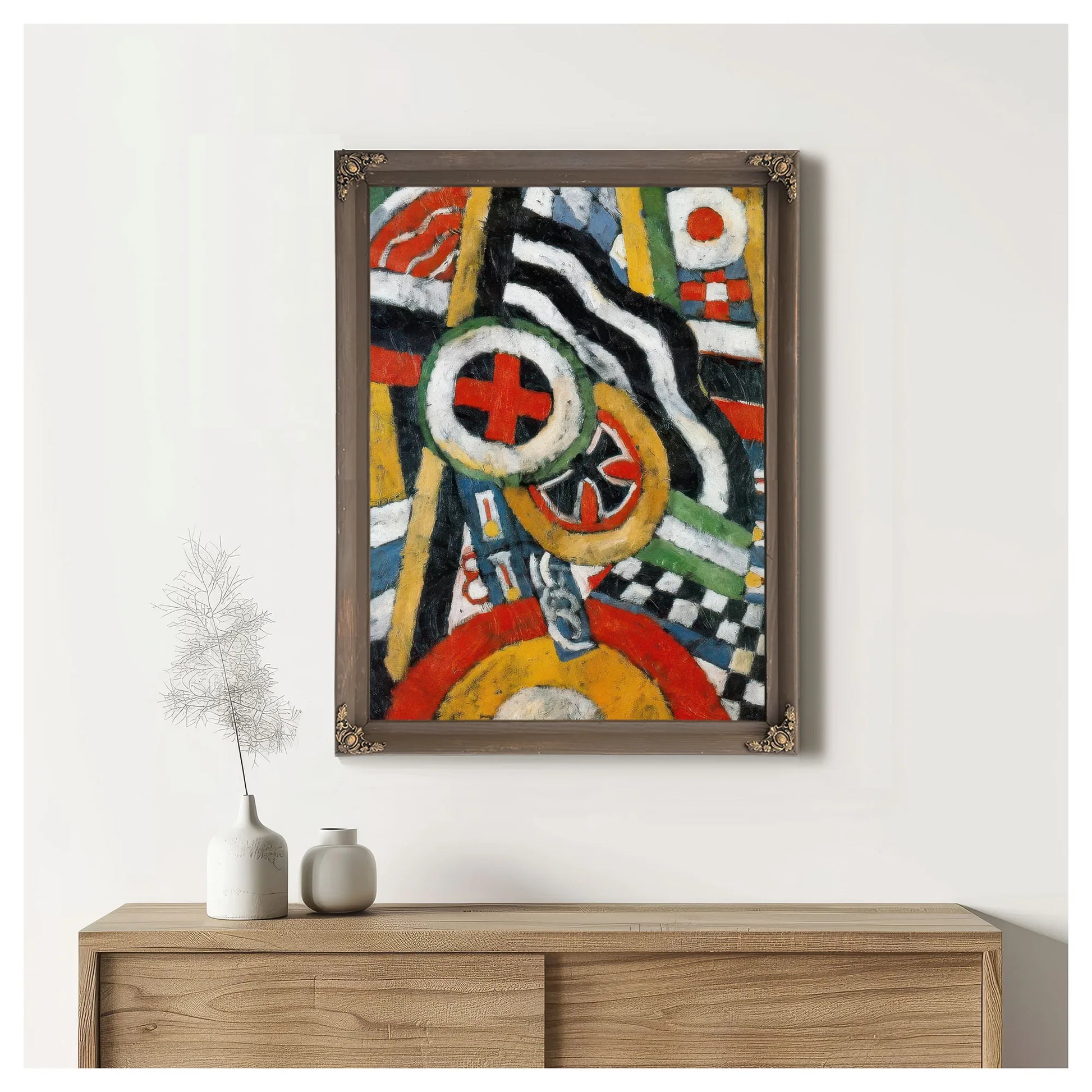 Painting No 5 By Marsden Hartley Fine Art Print