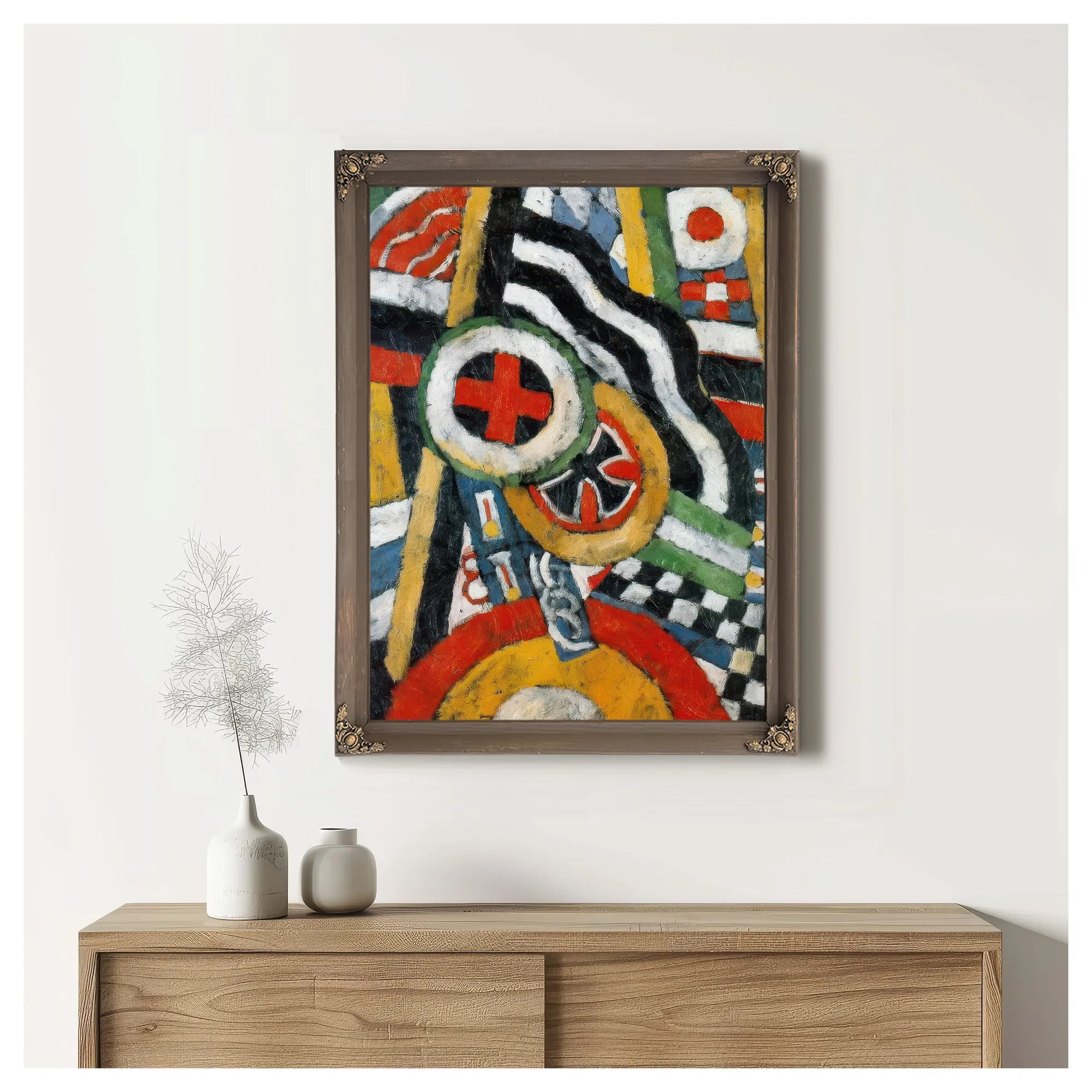 Painting No 5 By Marsden Hartley Fine Art Print