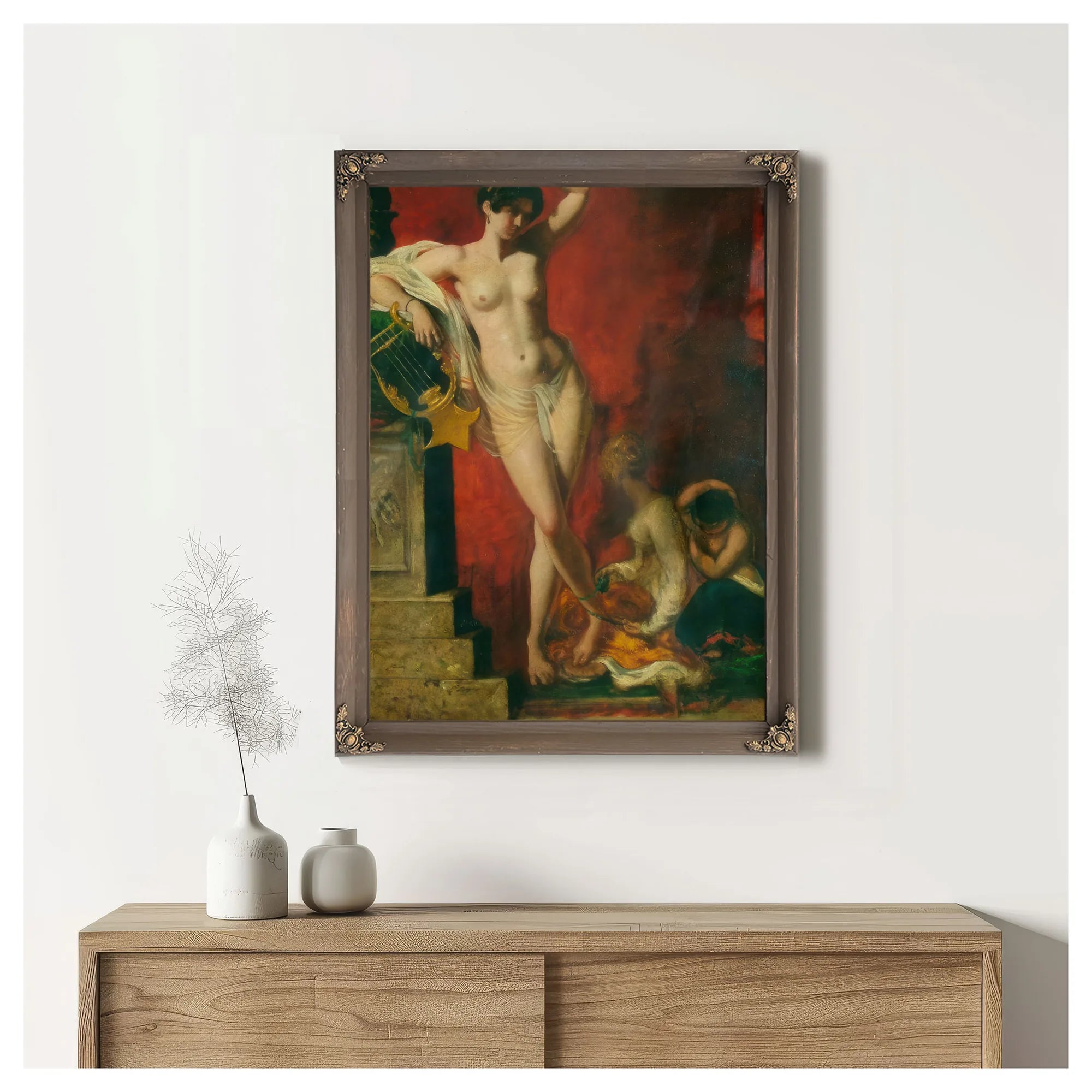 Clio By William Etty Fine Art Print