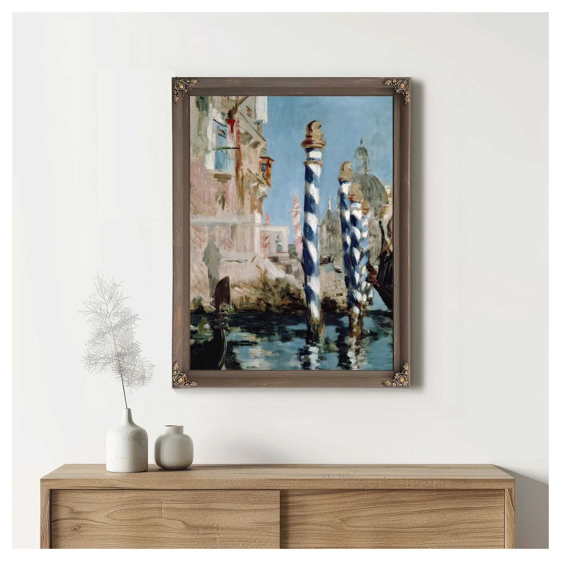 Grand Canal, Venice By Edouard Manet Fine Art Print