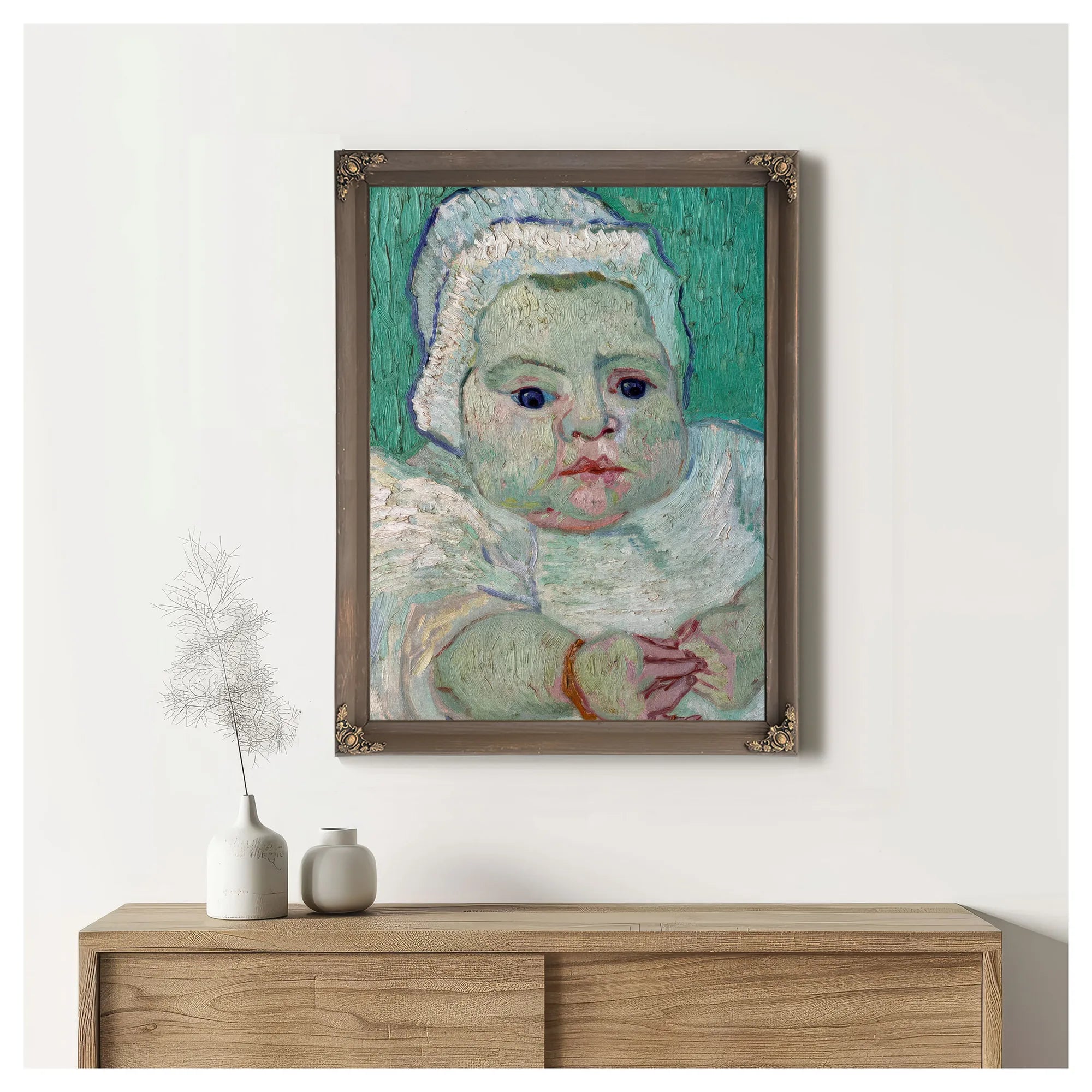 Roulin's Baby By Vincent Van Gogh Fine Art Print