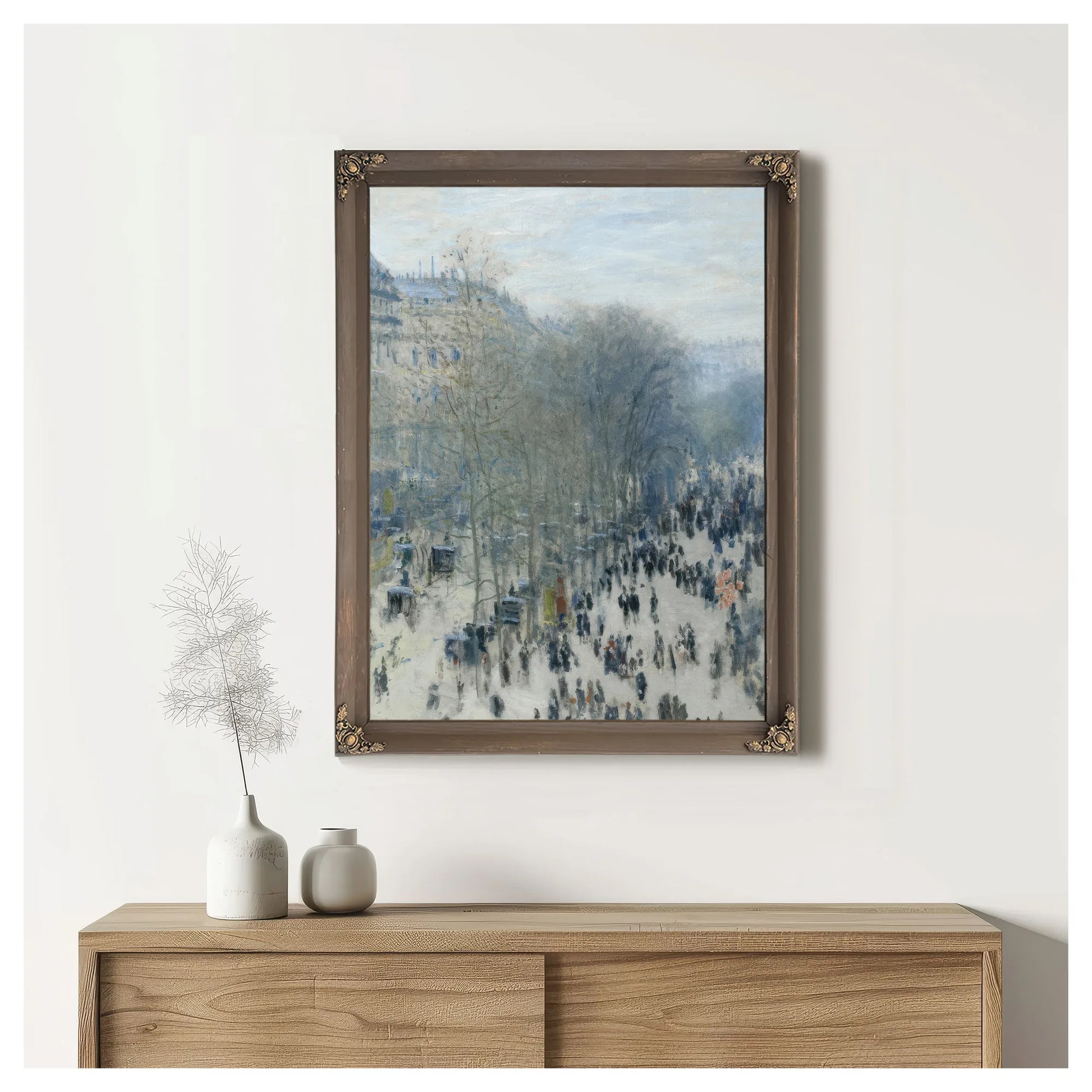 Boulevard Des Capucines By Claude Monet Fine Art Print