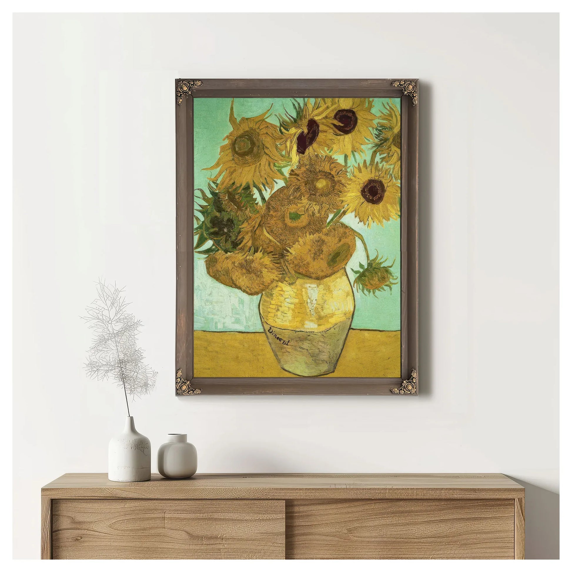 Sunflowers 2 By Vincent Van Gogh Fine Art Print