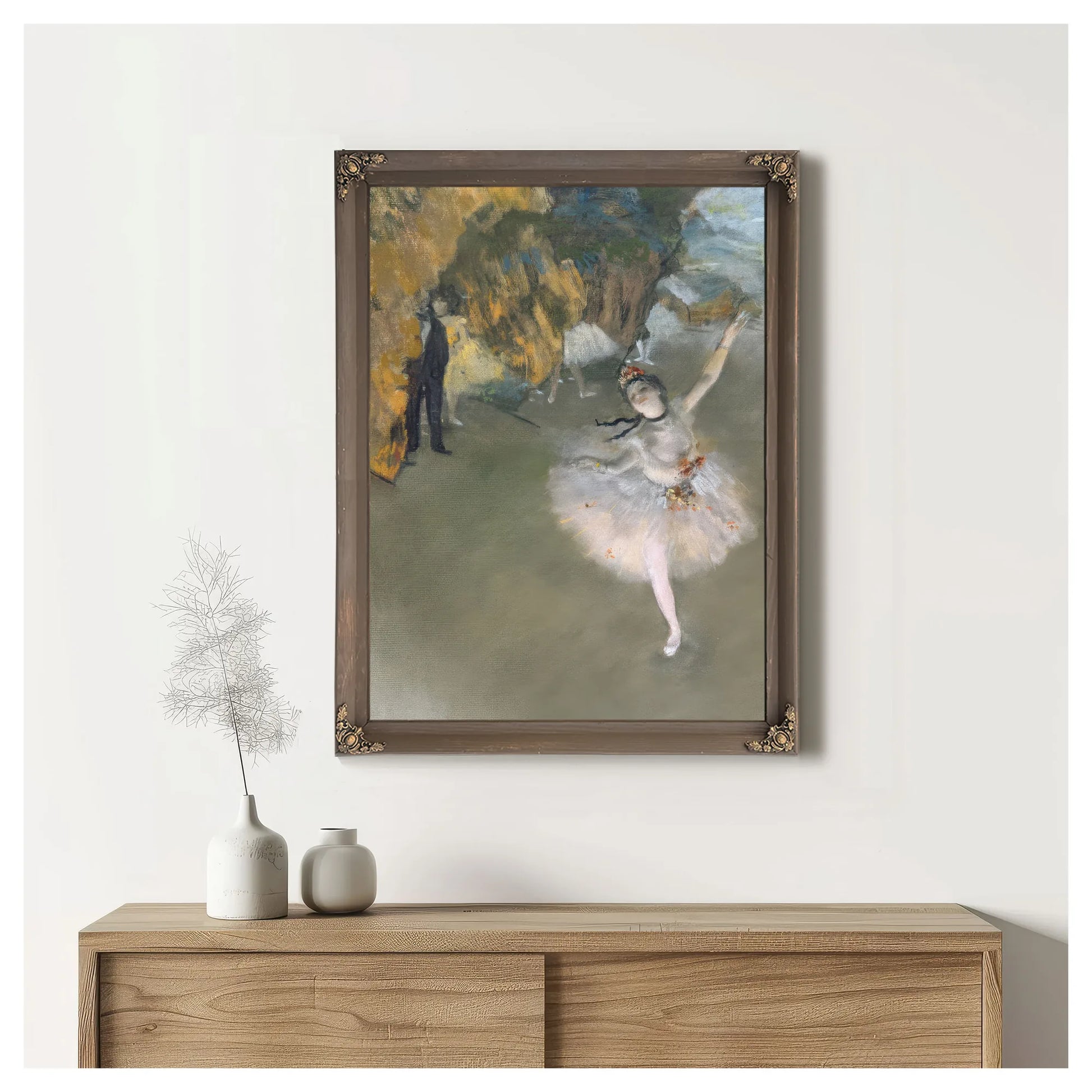 The Star, Or Dancer On The Stage By Edgar Degas Fine Art Print