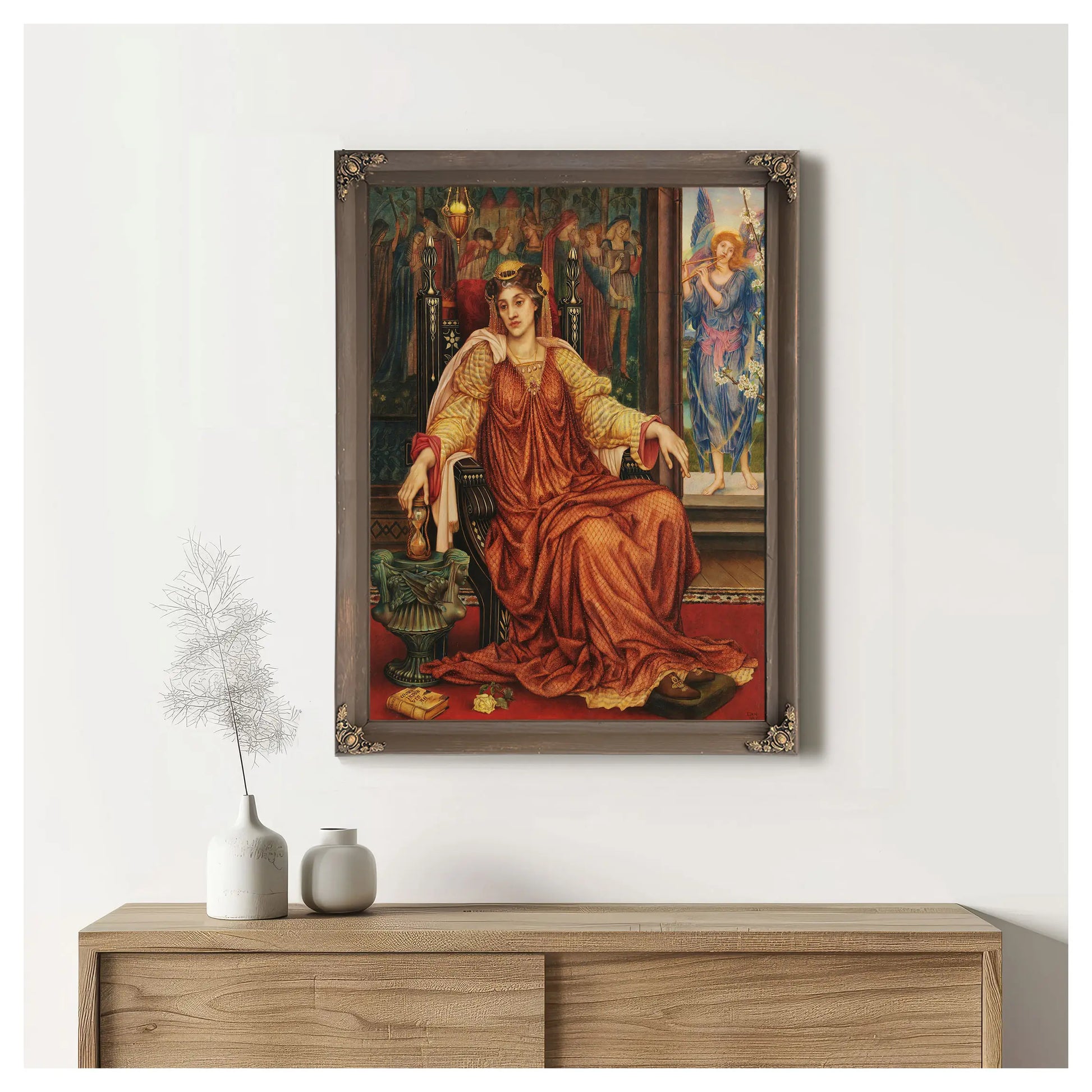 The Hourglass by Evelyn De Morgan