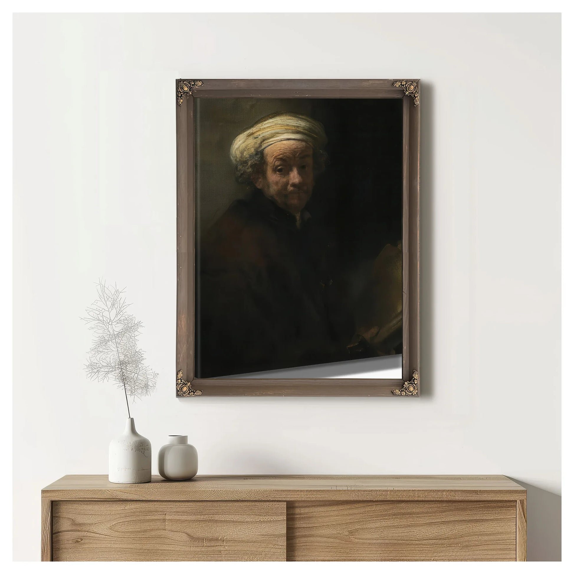 Self Portrait As The Apostle Paul By Rembrandt Fine Art Print