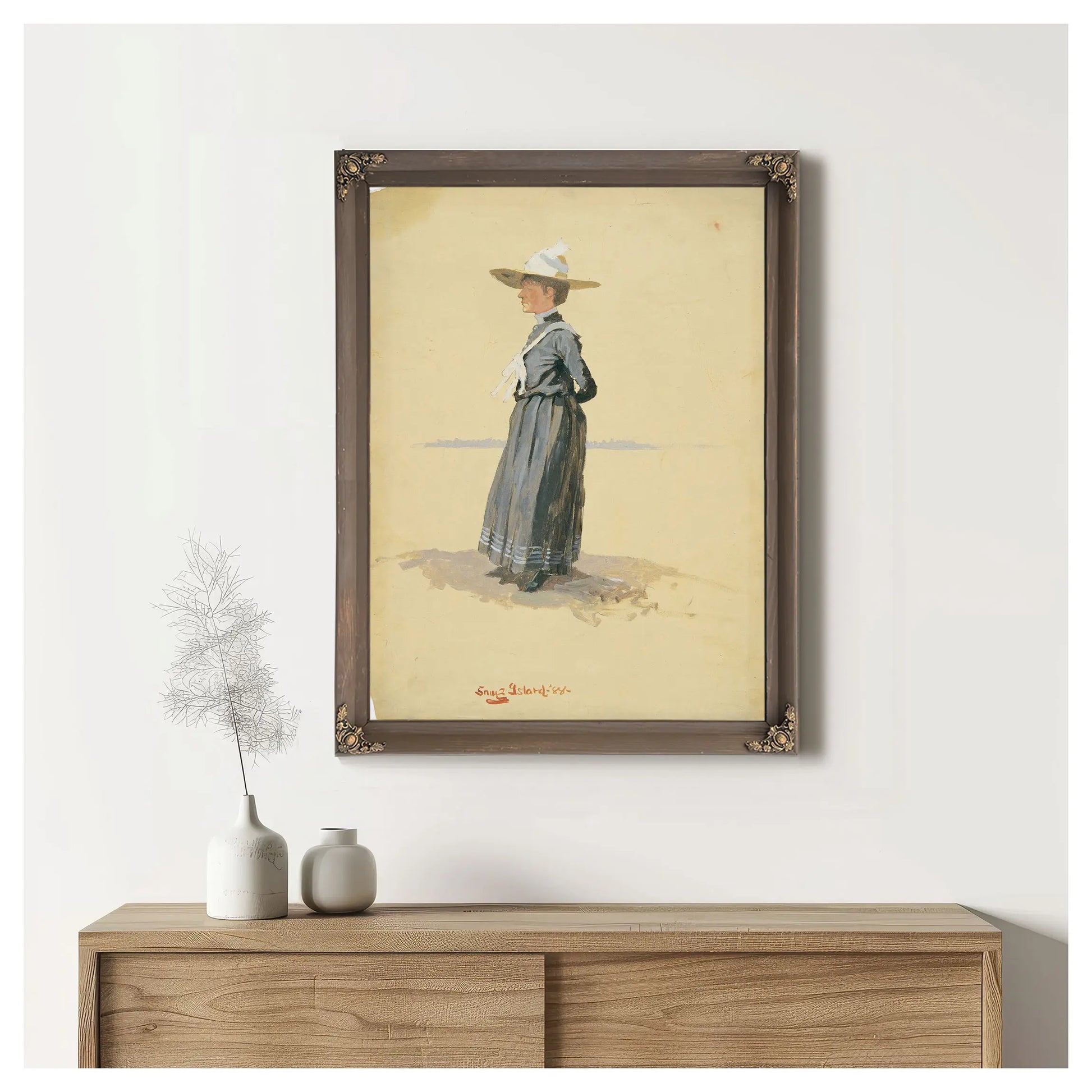 Snug Island by Frederic Remington