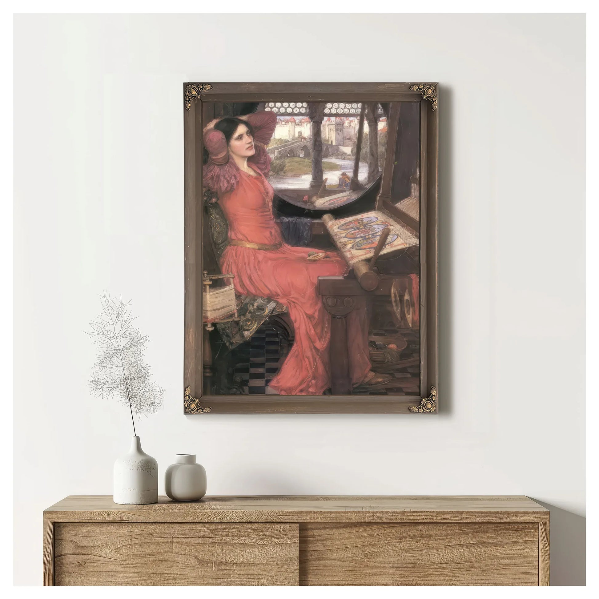 I Am Half Sick Of Shadows By John Waterhouse Fine Art Print
