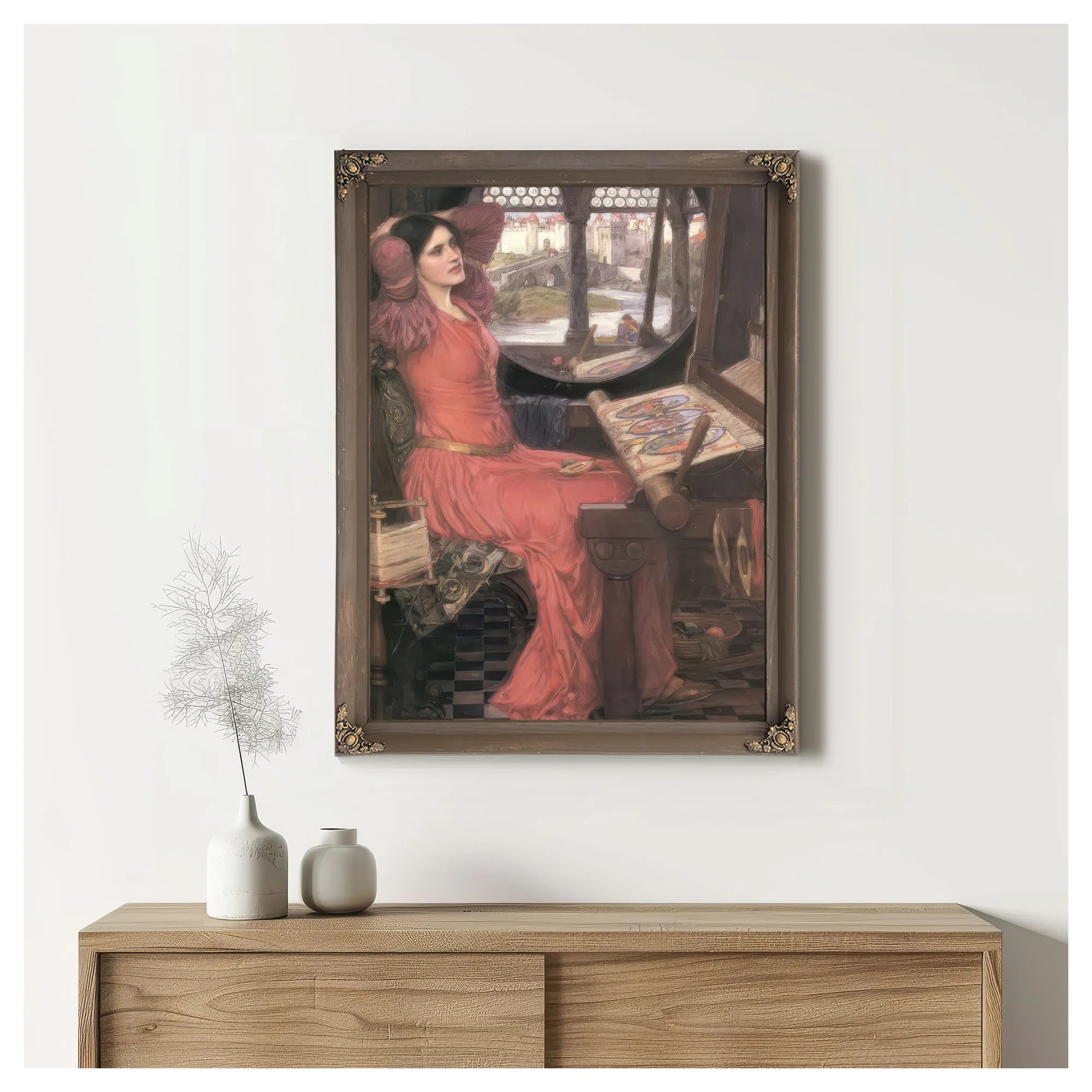 I Am Half Sick Of Shadows By John Waterhouse Fine Art Print