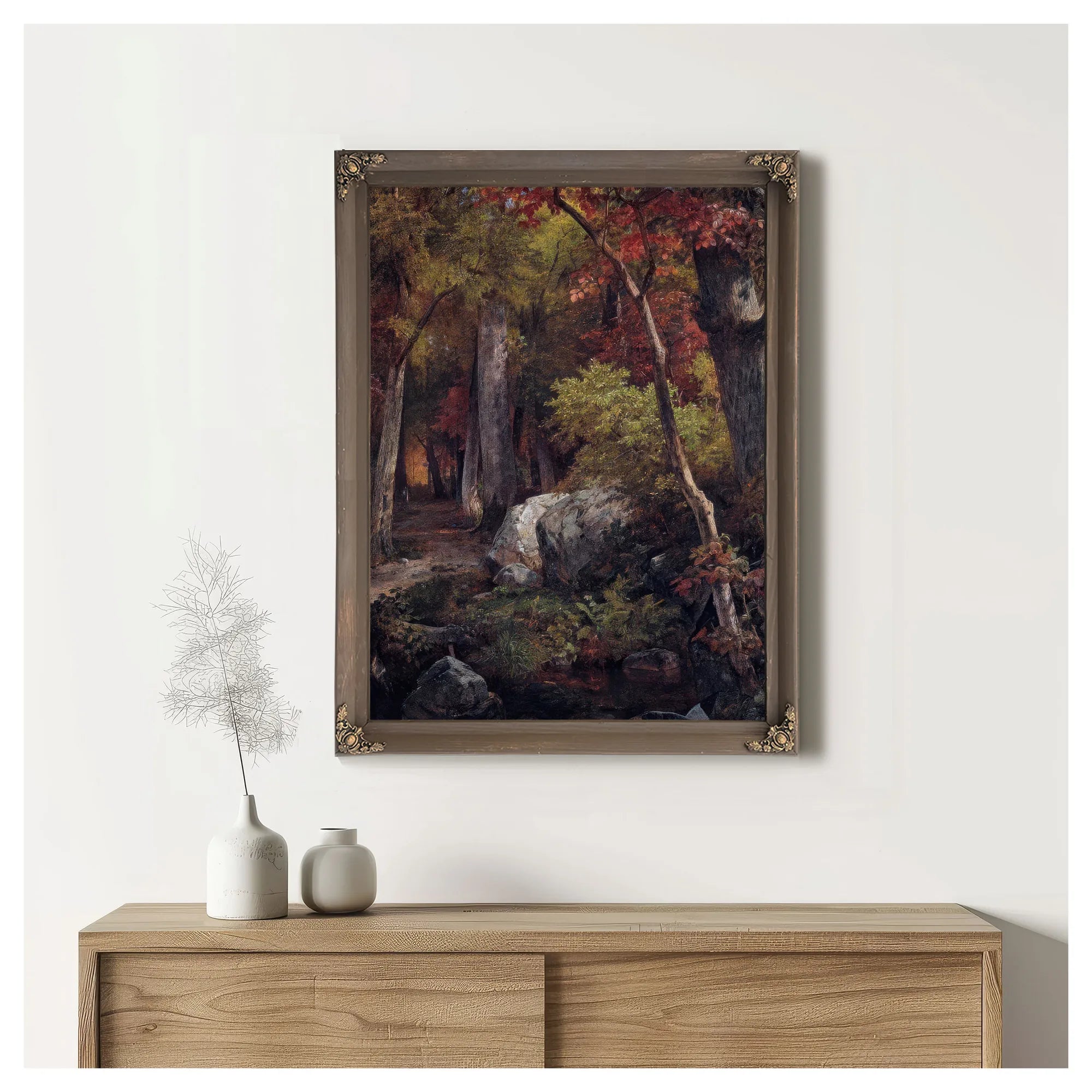 October By William Trost Richards Fine Art Print
