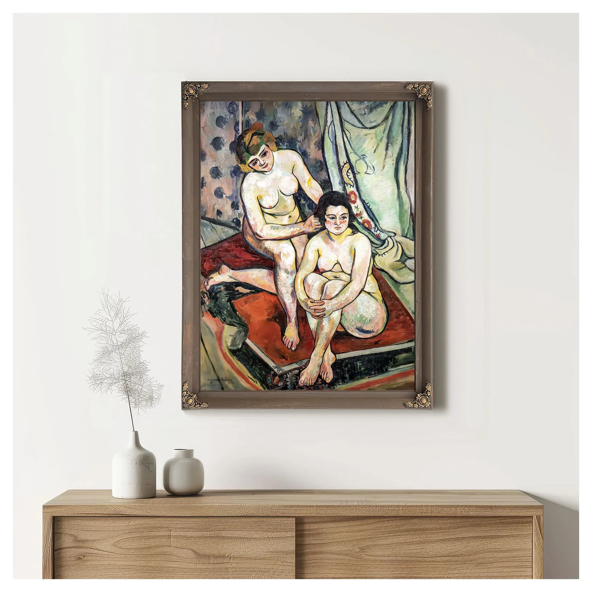 Les Baigneuses 1923 by Suzanne Valadon