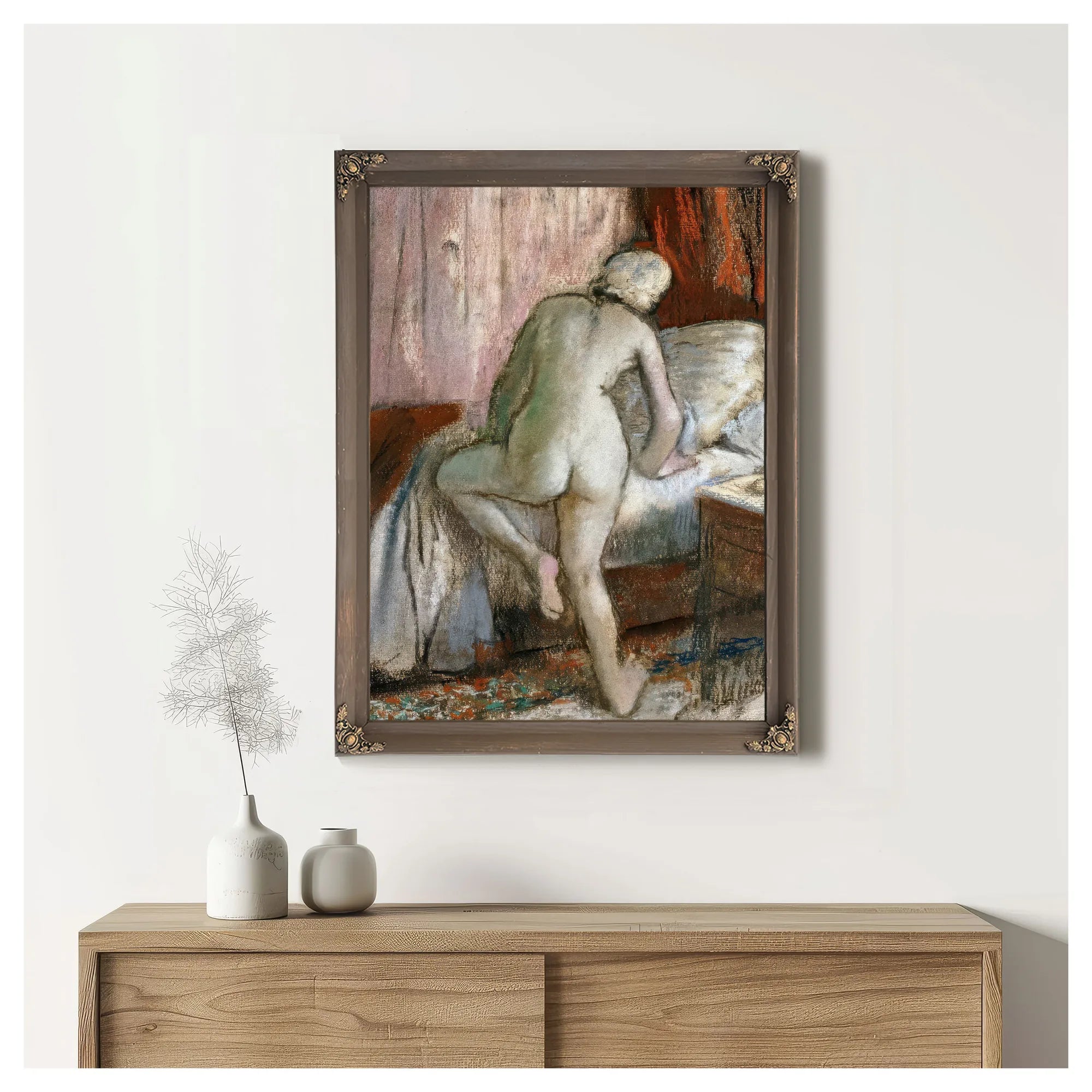 Bedtime By Edgar Degas Fine Art Print