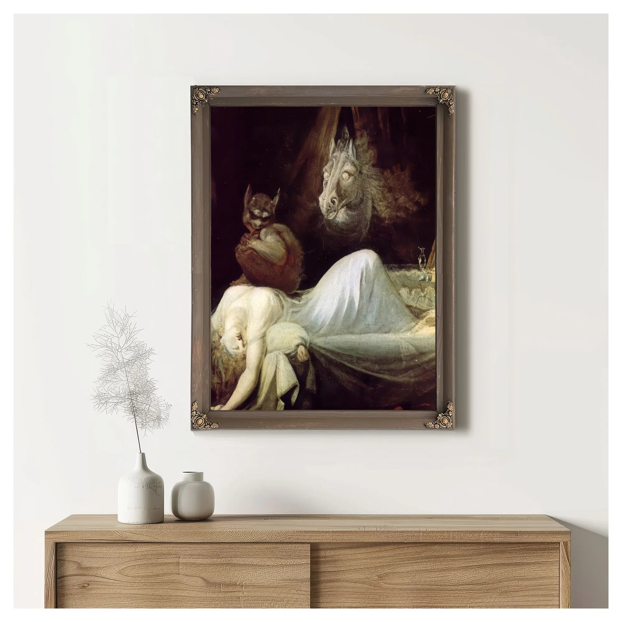 The Nightmare 1 By Henry Fuseli Fine Art Print