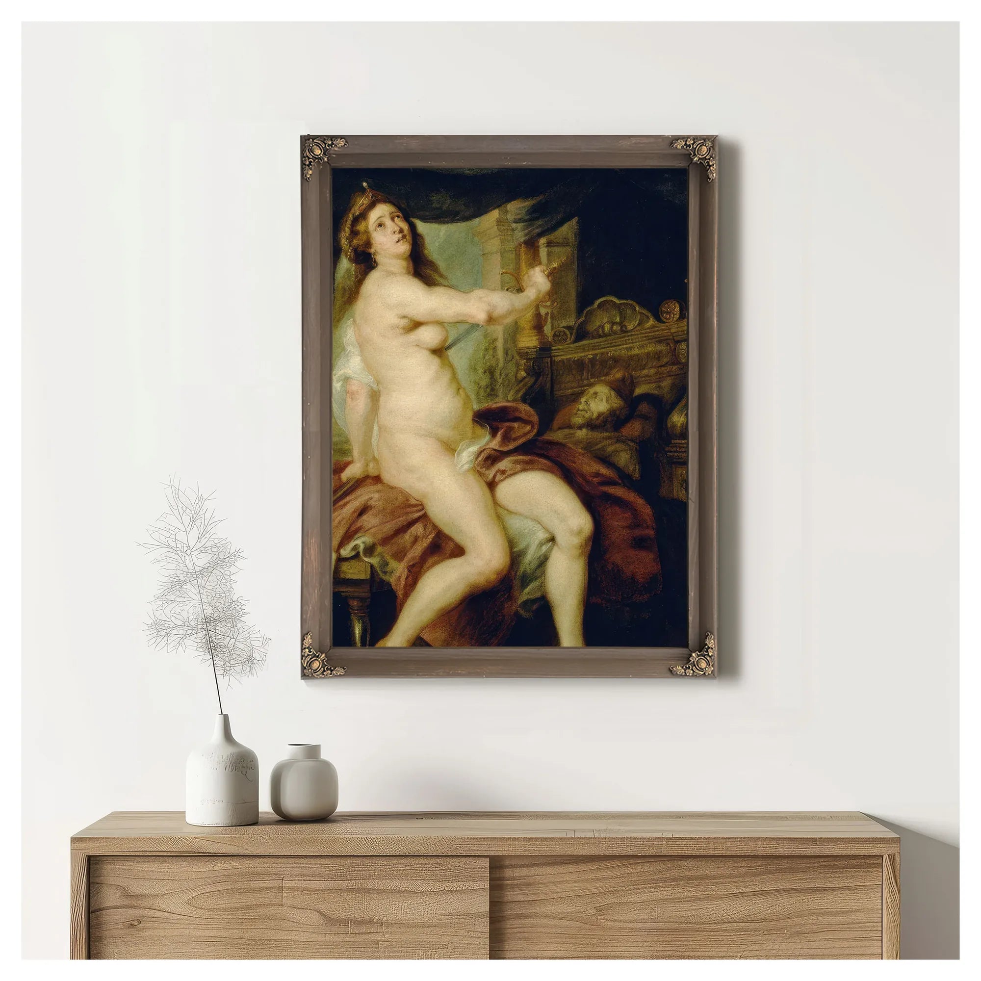 The Death Of Dido By Peter Paul Rubens Fine Art Print