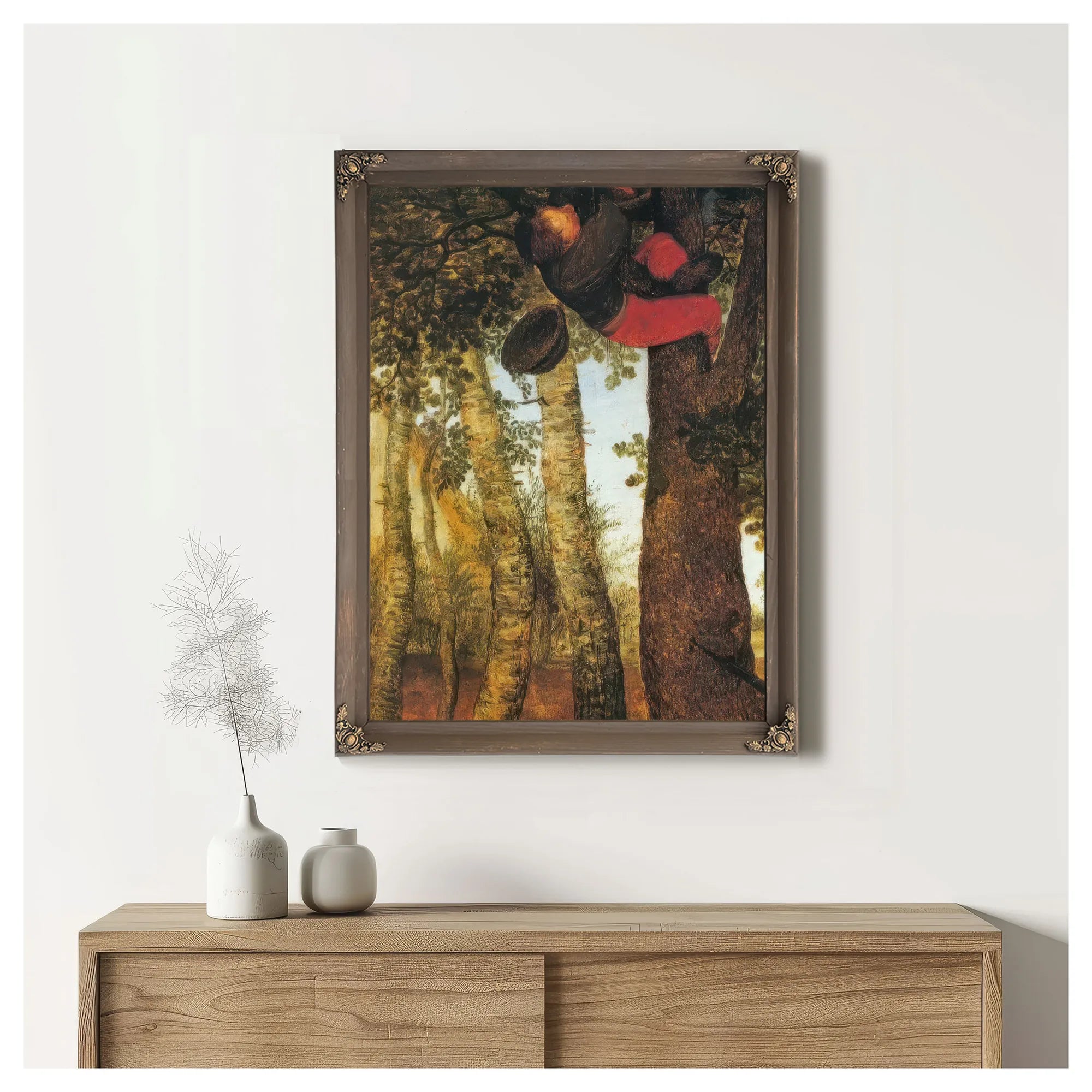 The Peasant And The Birdnester By Pieter Bruegel Fine Art Print