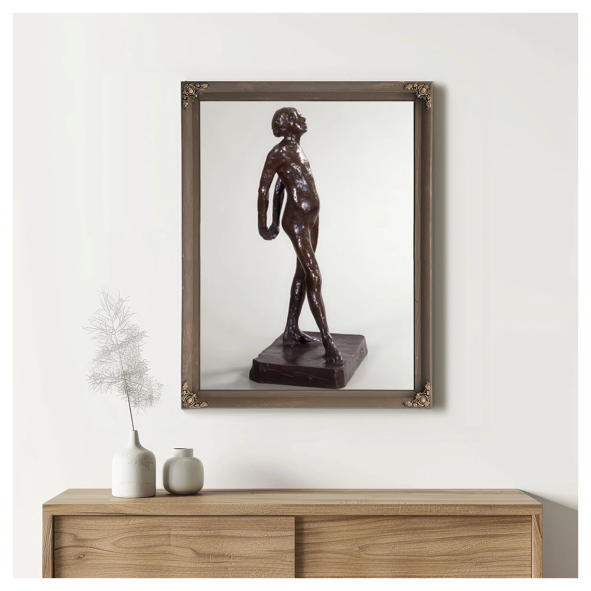 Study For Little Dancer Of Fourteen Years By Edgar Degas Fine Art Print