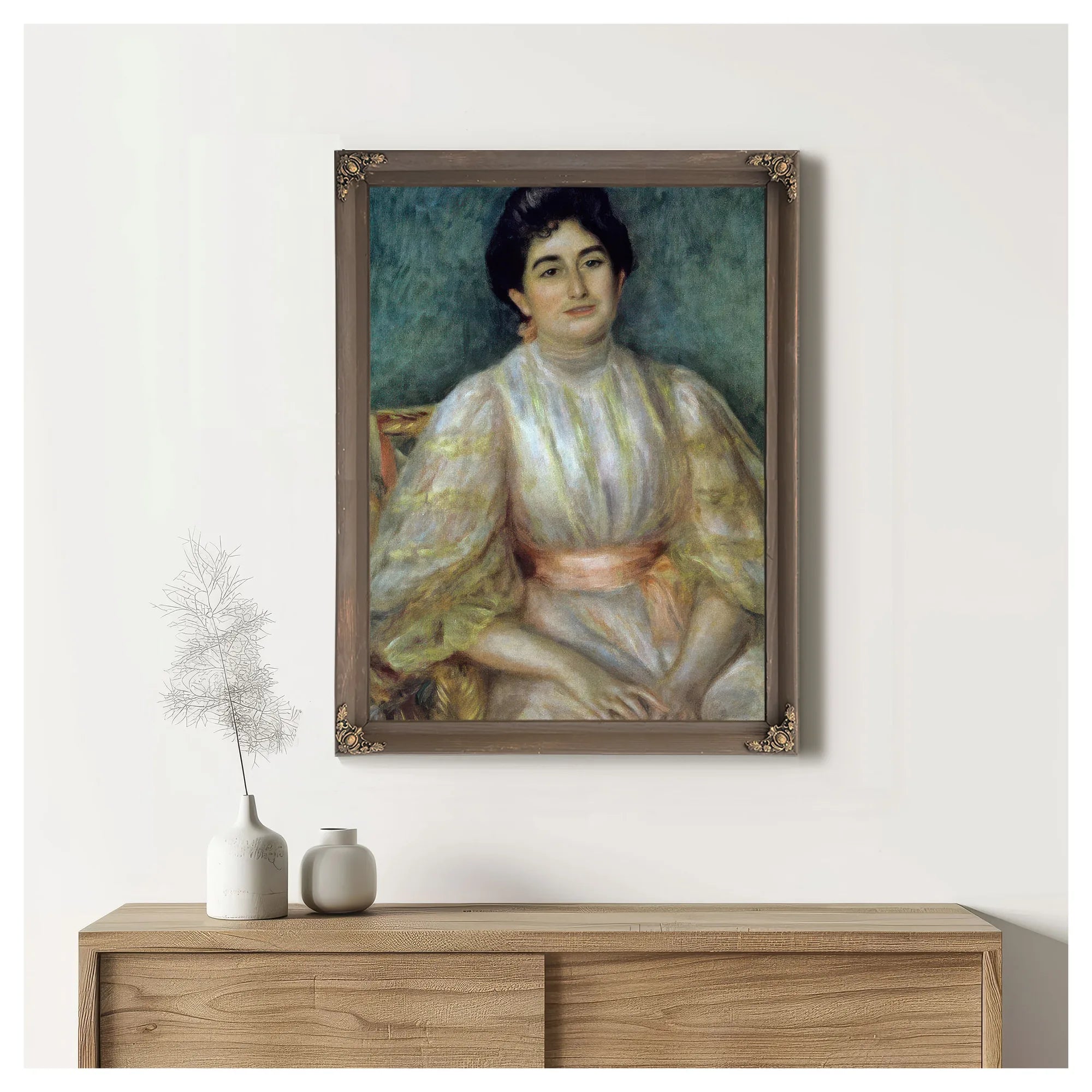 Madame Gallimard By Pierre August Renoir Fine Art Print