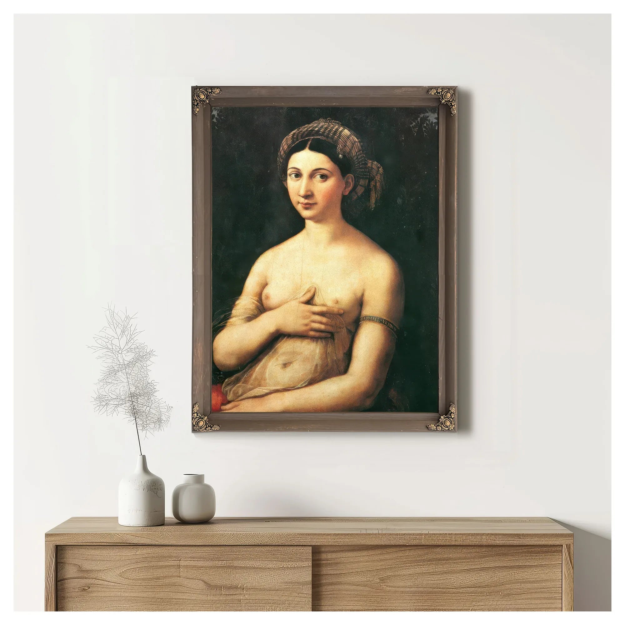 La Fornarina By Raphael Fine Art Print