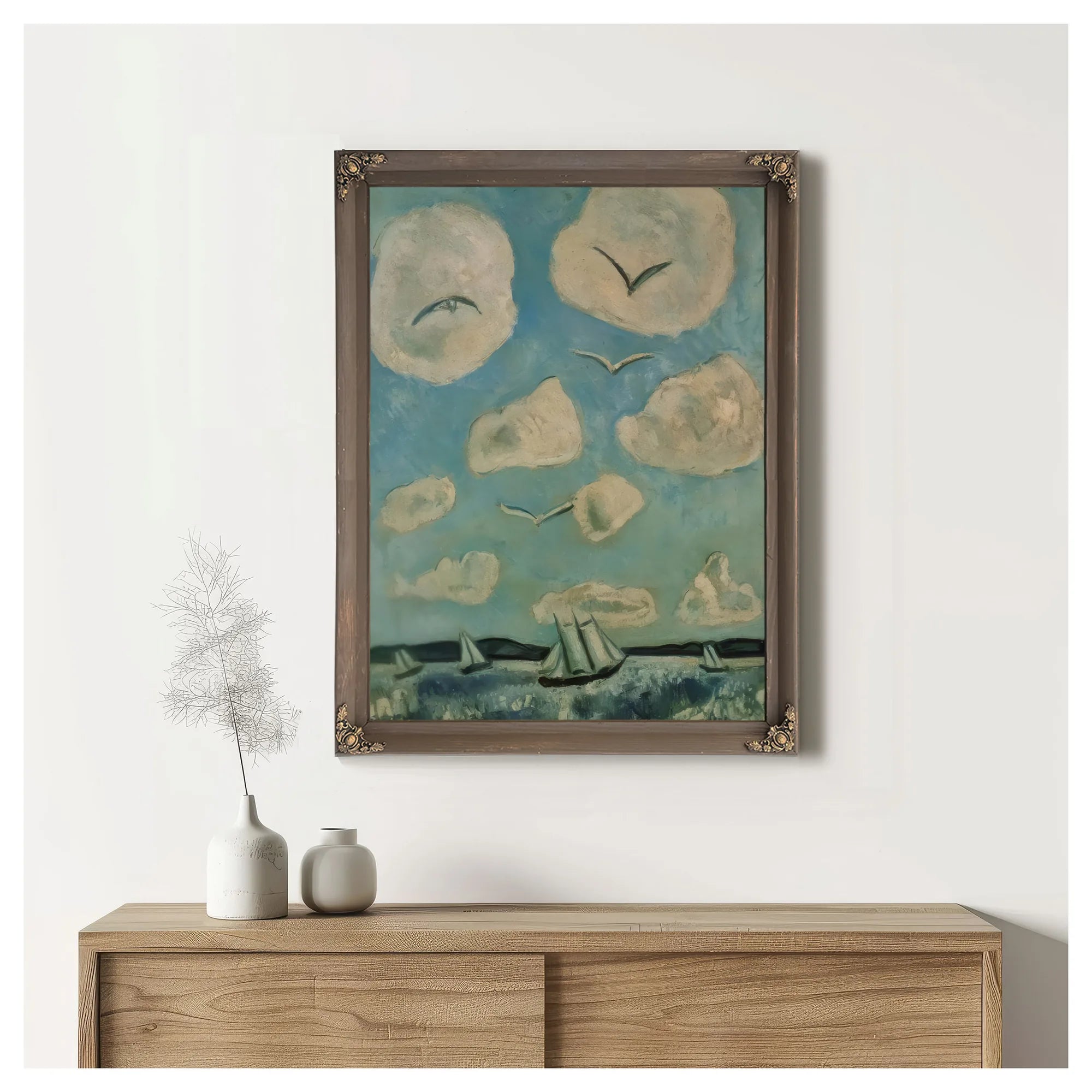 Birds Of The Bagaduce By Marsden Hartley Fine Art Print