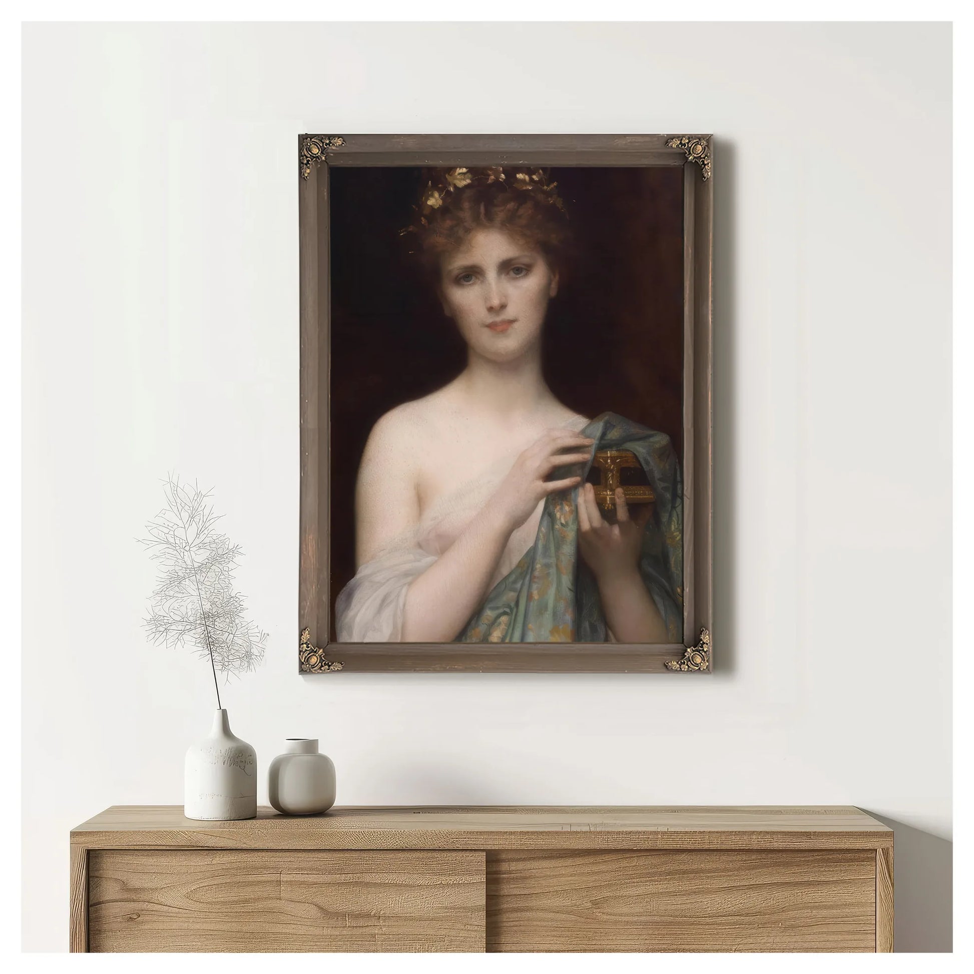 Pandora 1873 70 2X49 2Cm Walters Art Museum 3799 By Alexandre Cabanel Fine Art Print