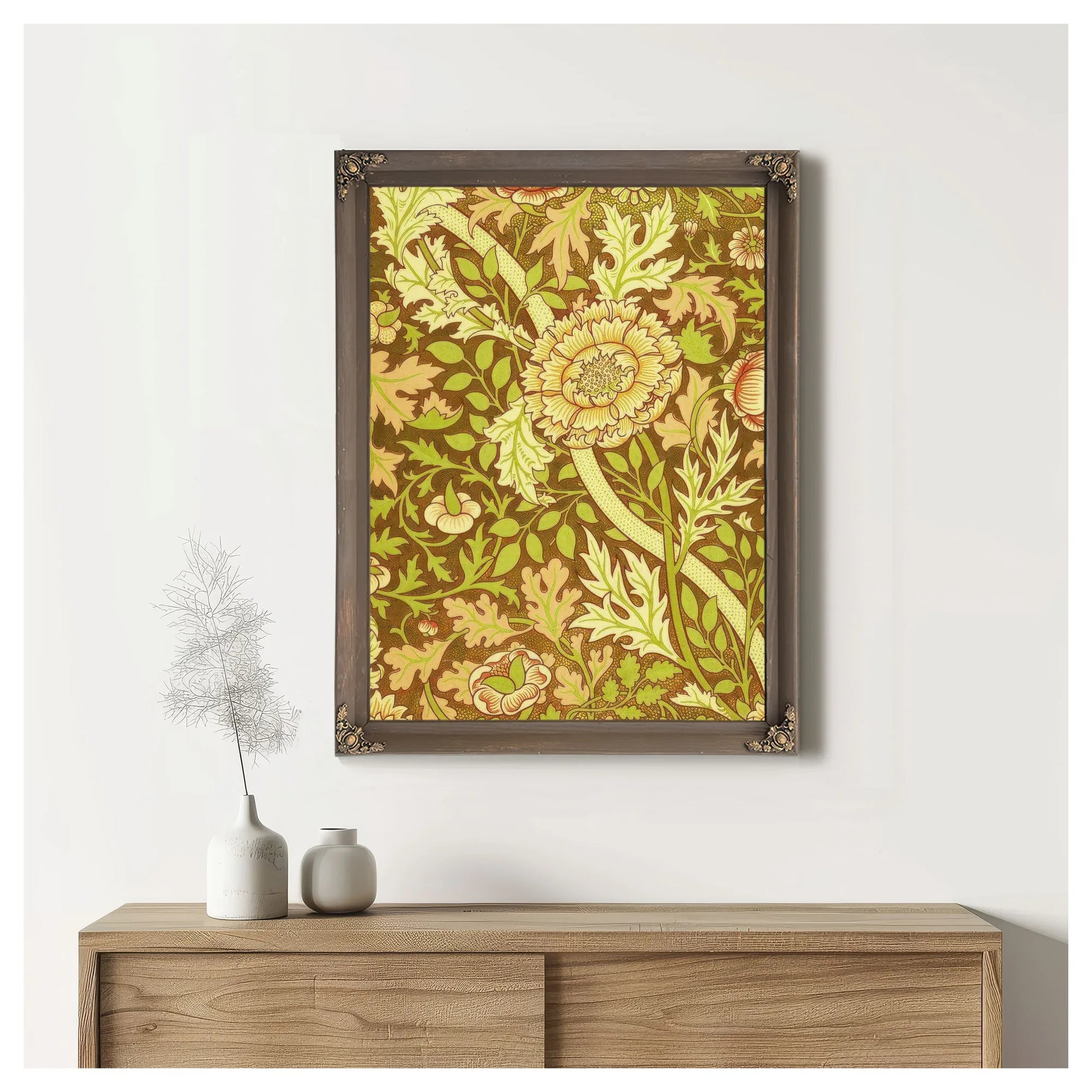 William Morris Design By William Morris Fine Art Print