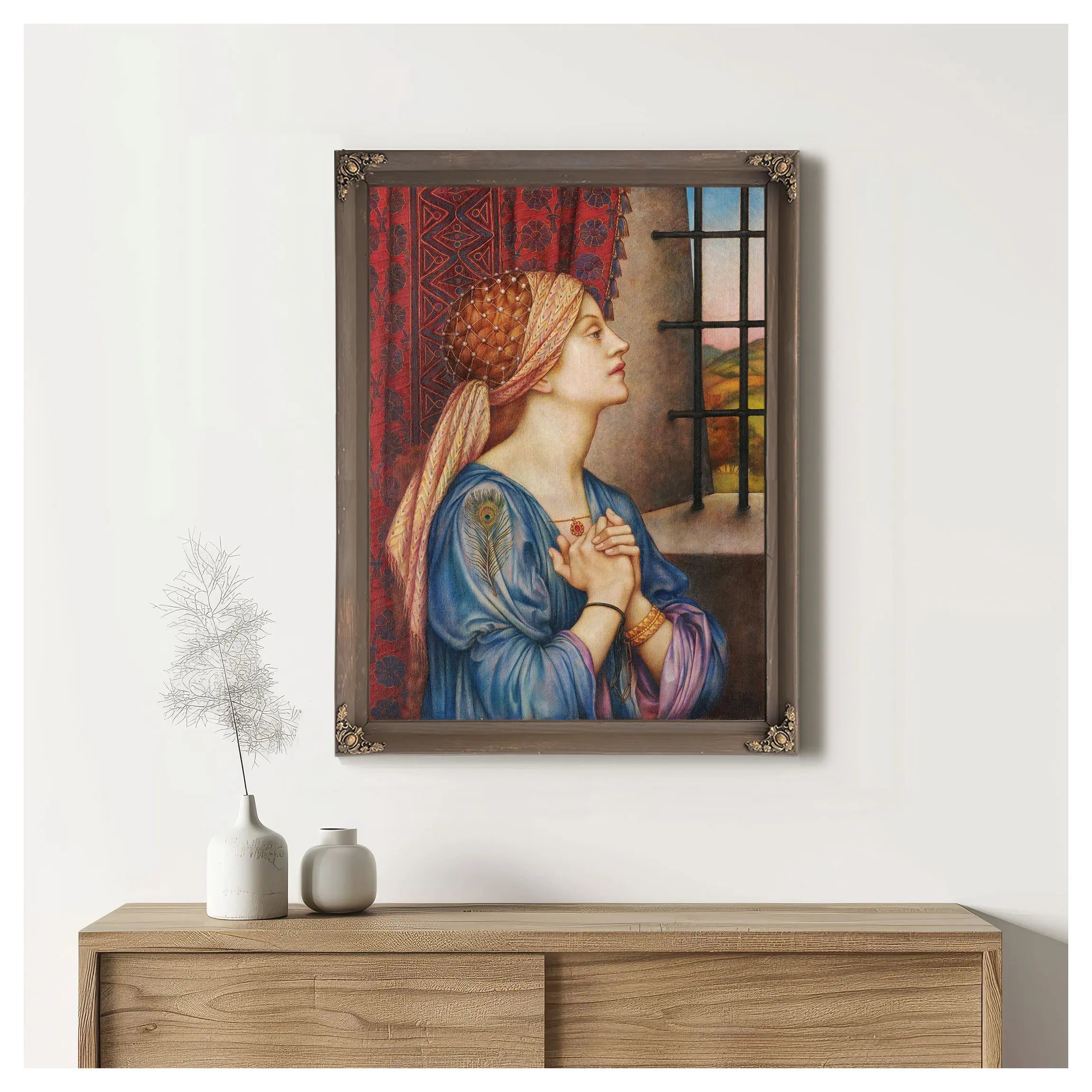 The Prisoner by Evelyn De Morgan
