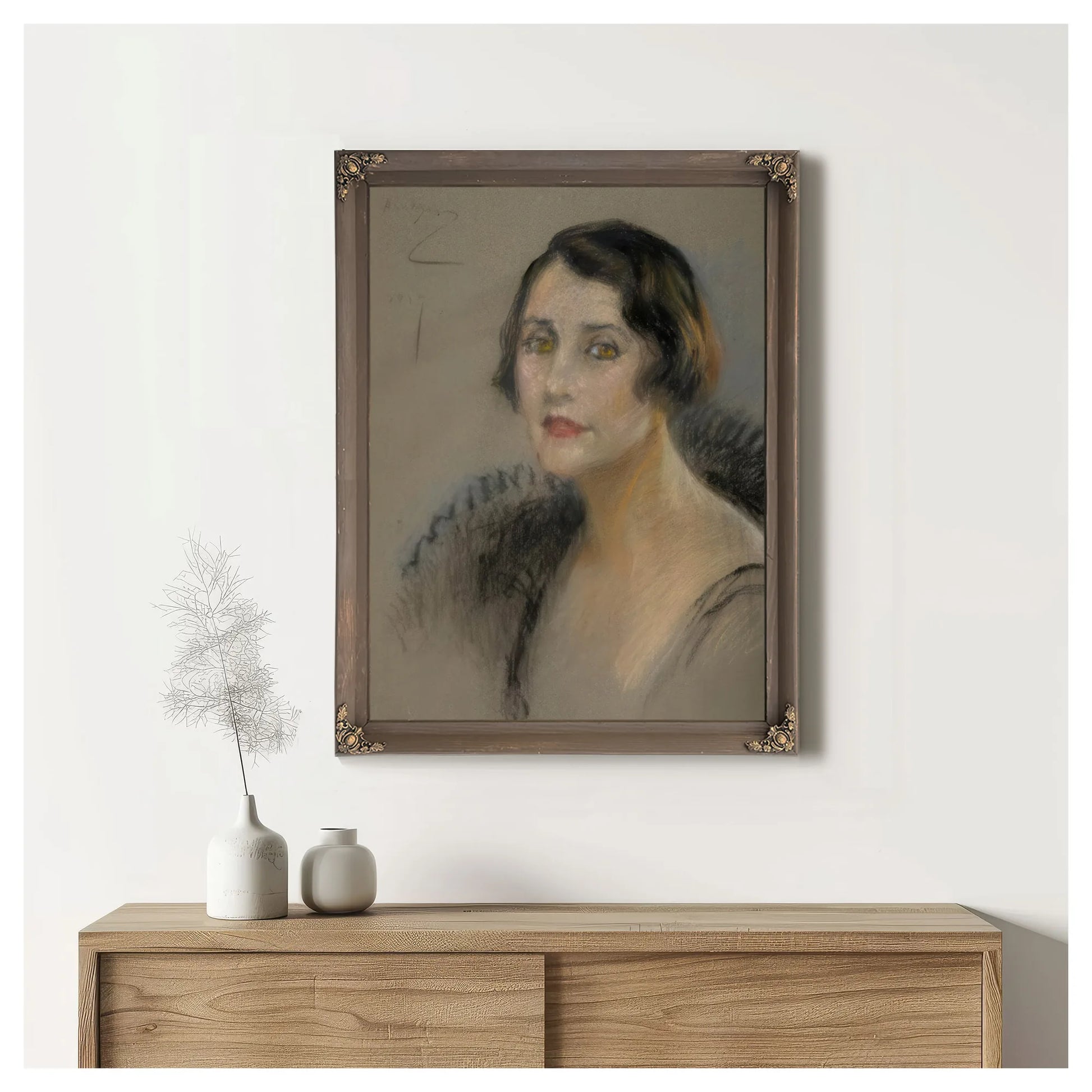The Countess Carraciolo By Alice Pike Barney Fine Art Print