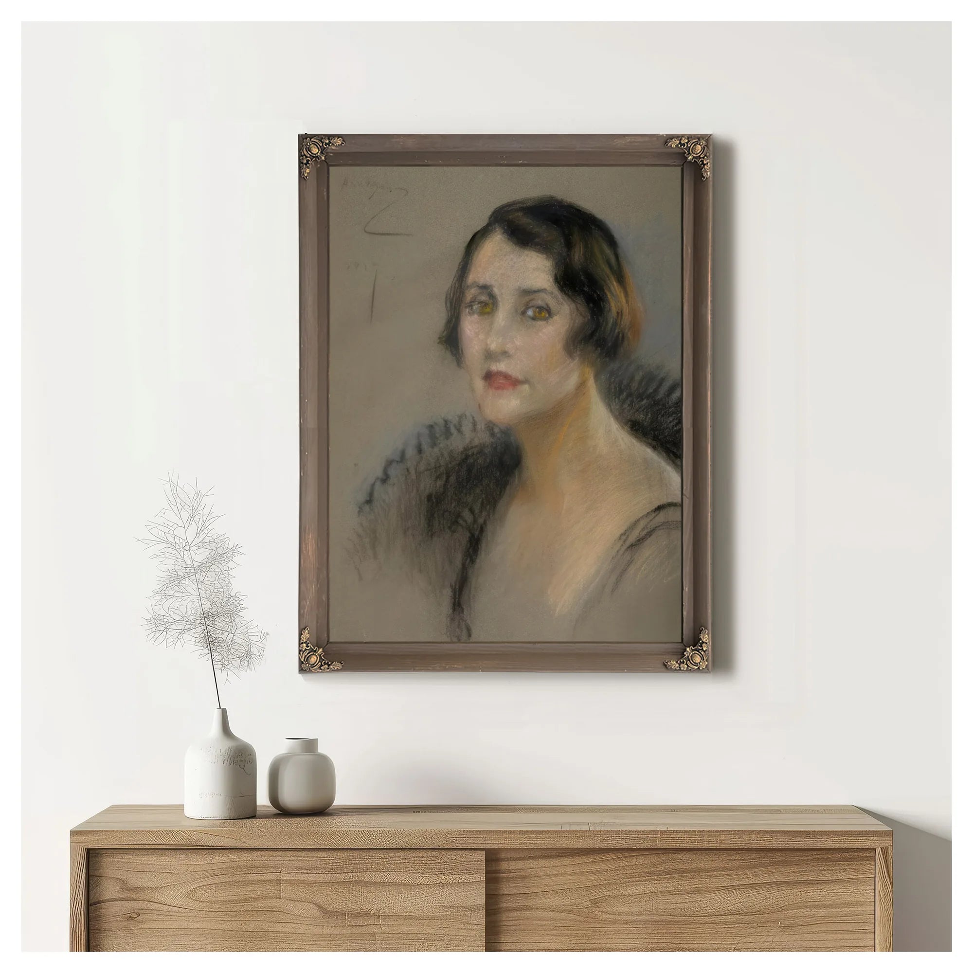 The Countess Carraciolo By Alice Pike Barney Fine Art Print