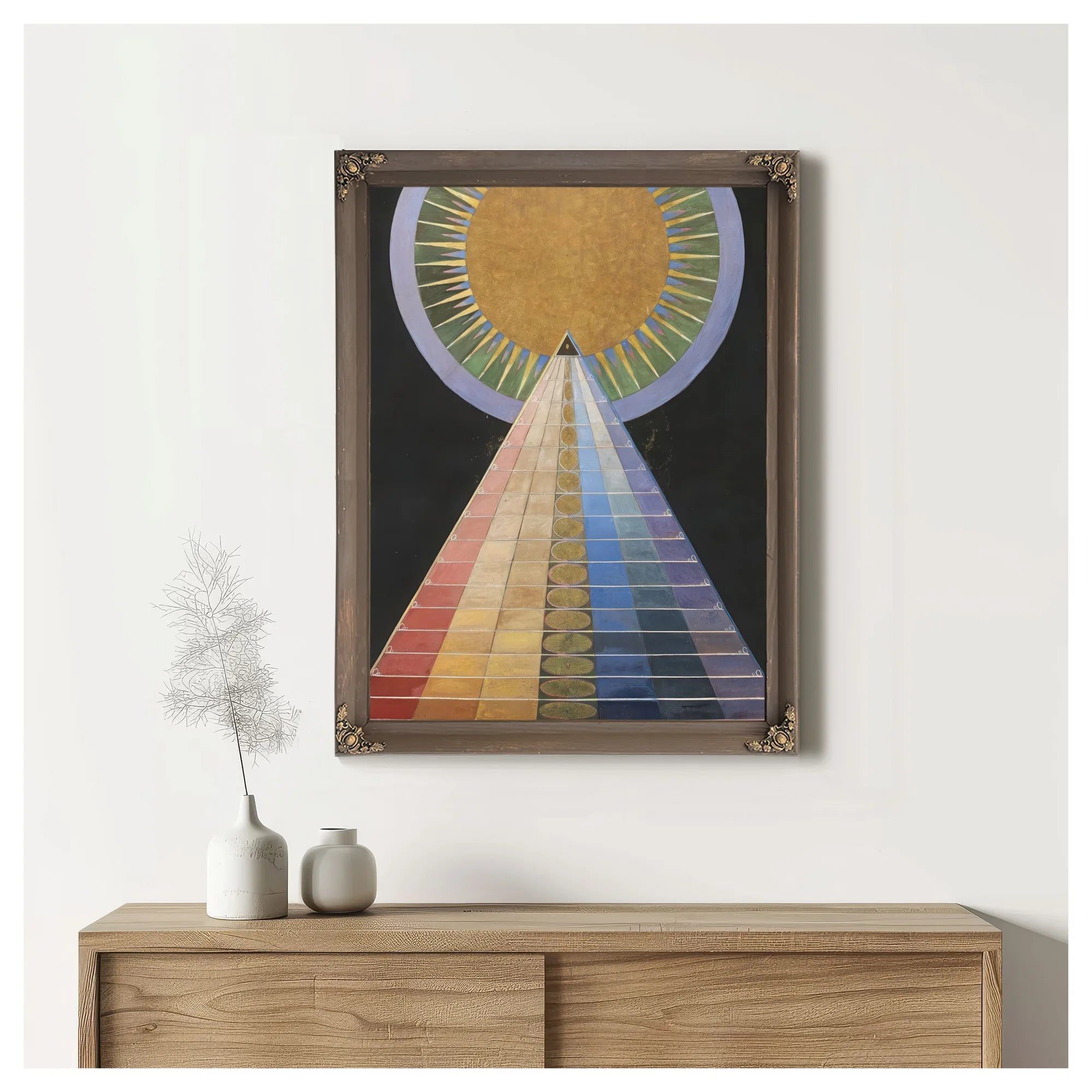 Group X No. 1 Altarpiece By Hilma Af Klint Fine Art Print