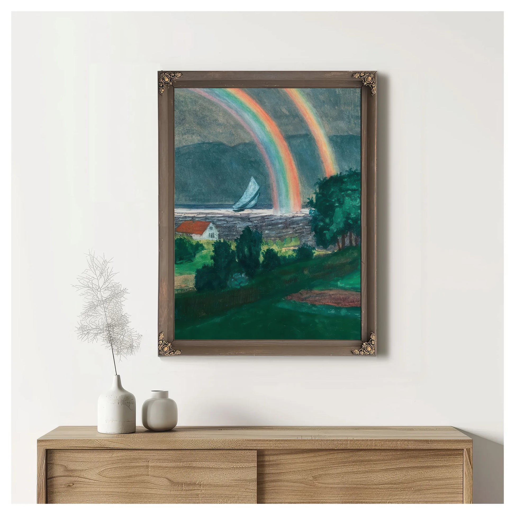 Small Rainbow By Nicolai Astrup Fine Art Print