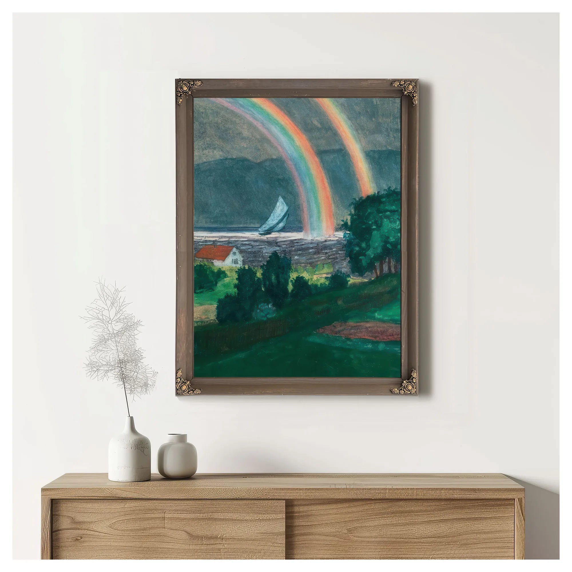 Small Rainbow By Nicolai Astrup Fine Art Print