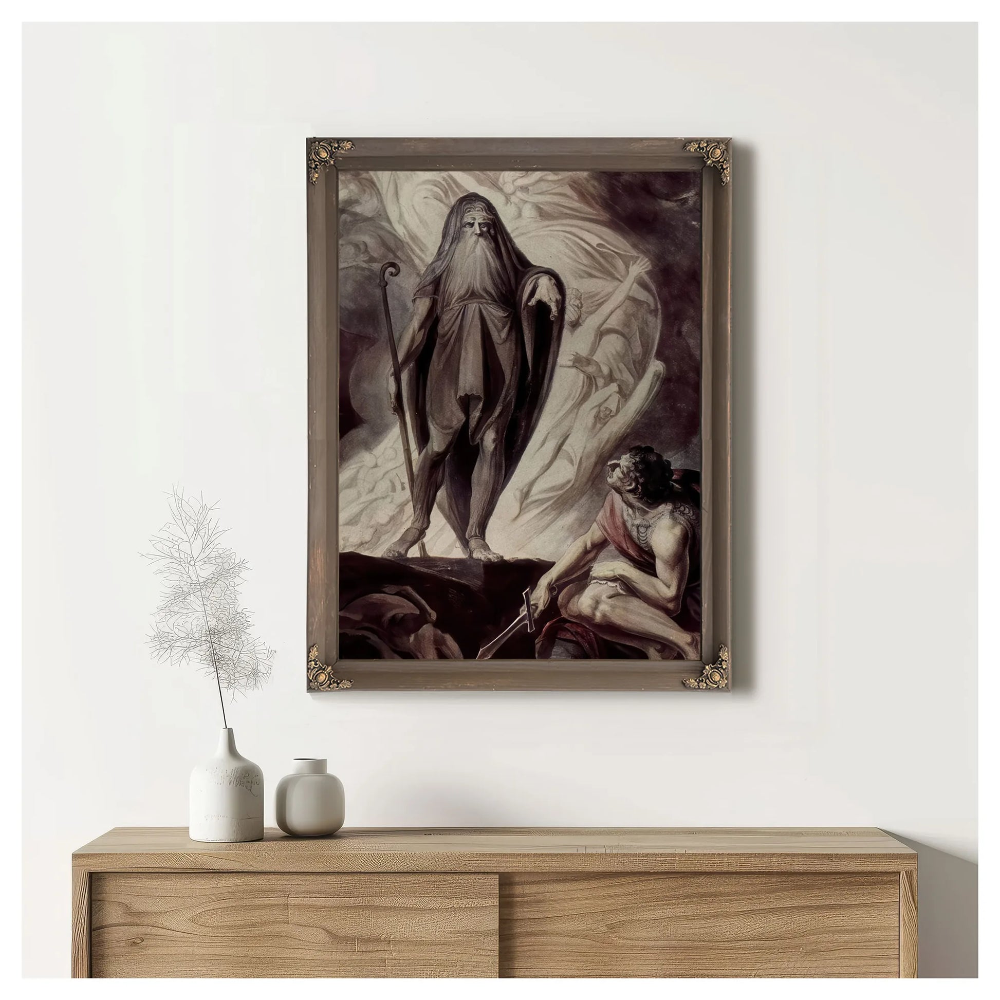 Teiresias Foretells The Future To Odysseus By Henry Fuseli Fine Art Print