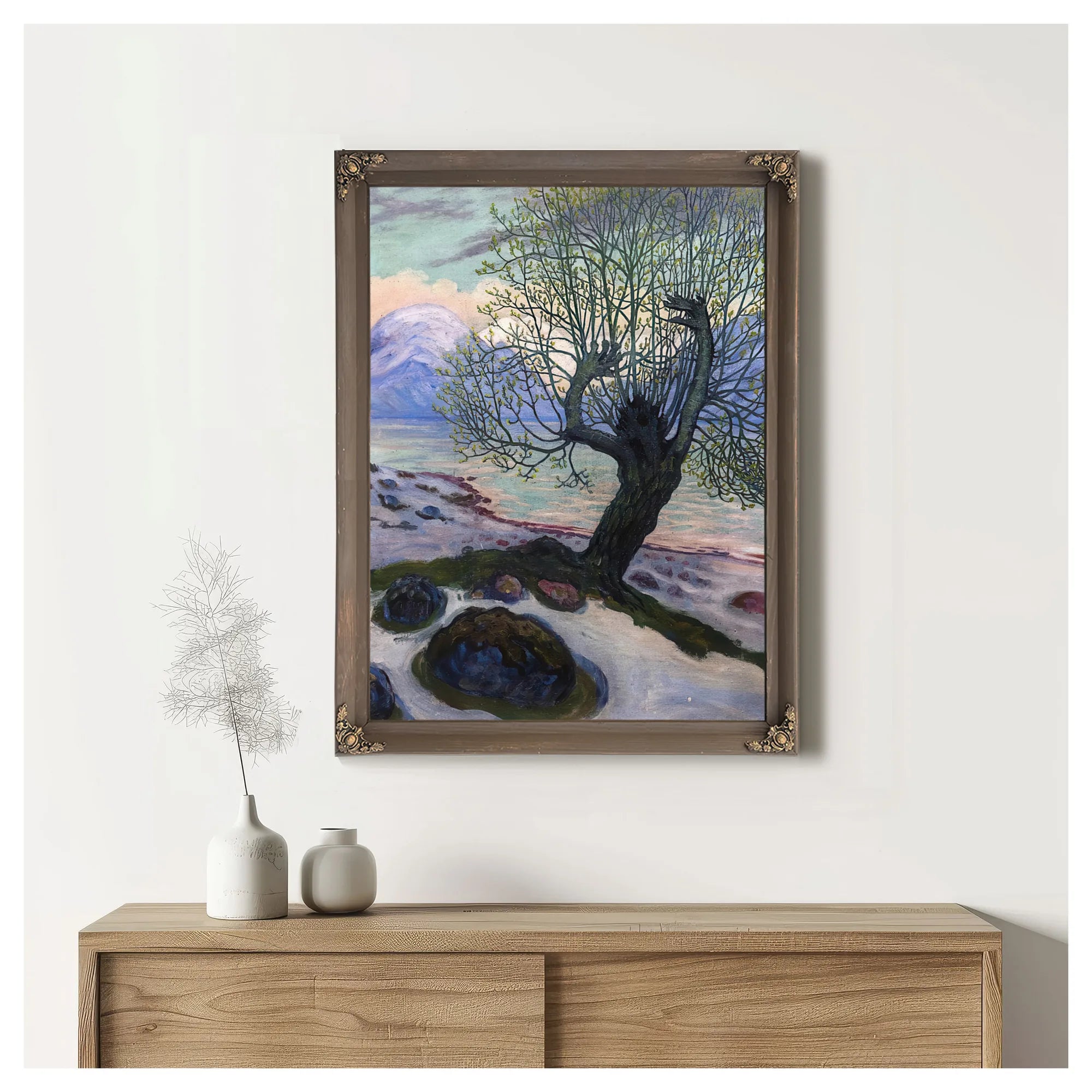 March Morning By Nicolai Astrup Fine Art Print