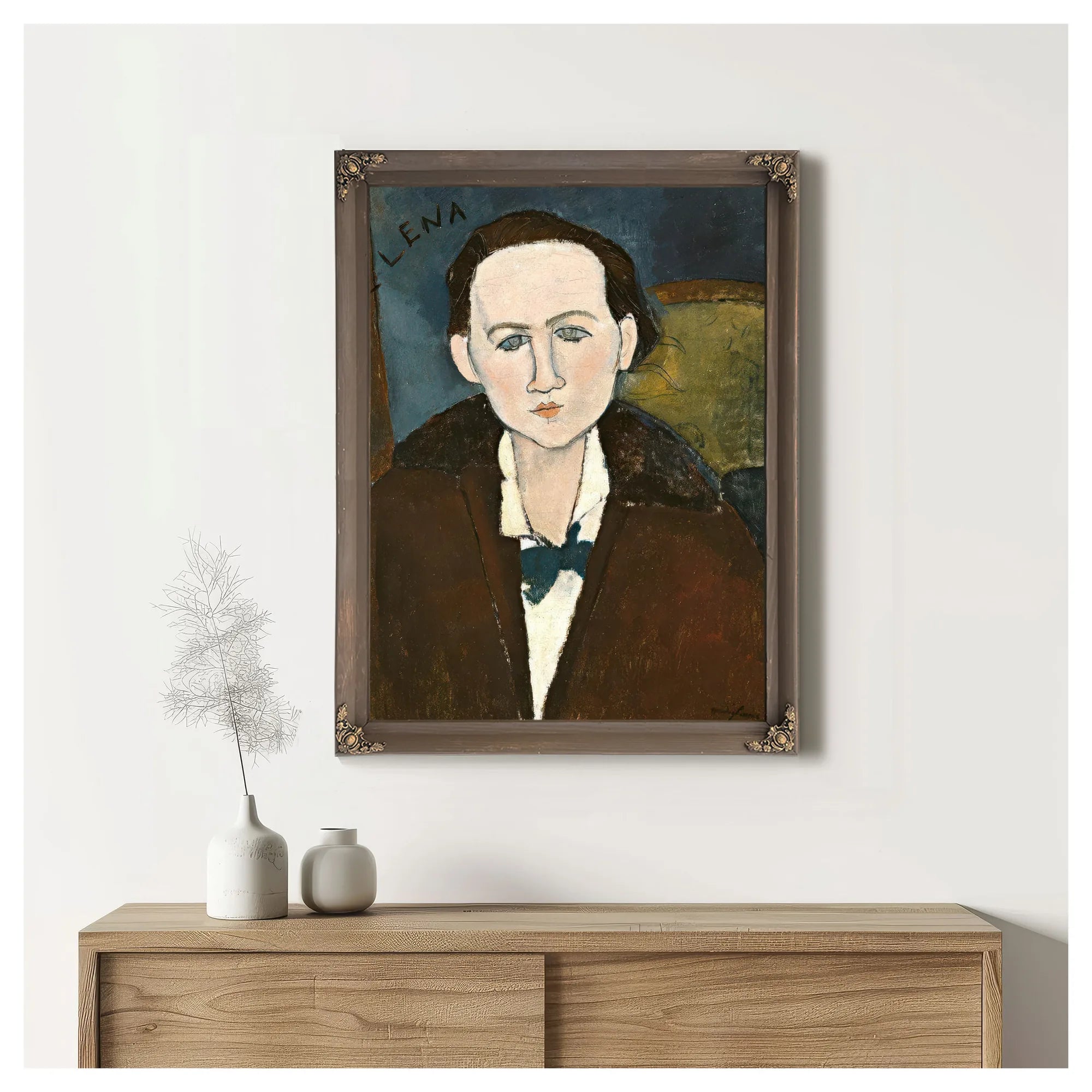 Elena Pavlowski By Amedeo Modigliani Fine Art Print