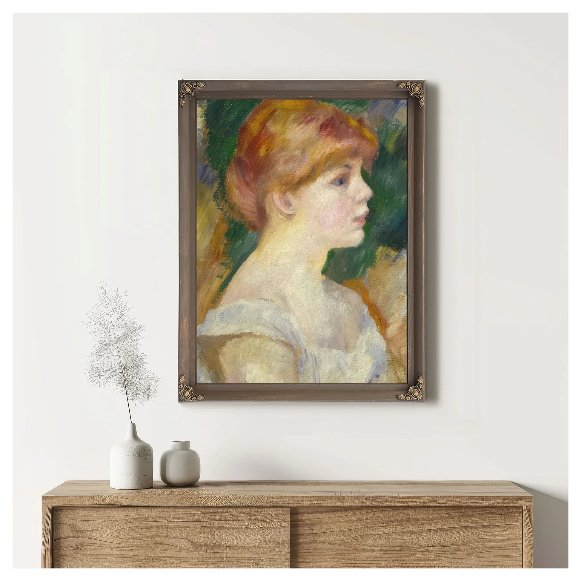 Suzanne Valadon 1 By Pierre Auguste Renoir Fine Art Print