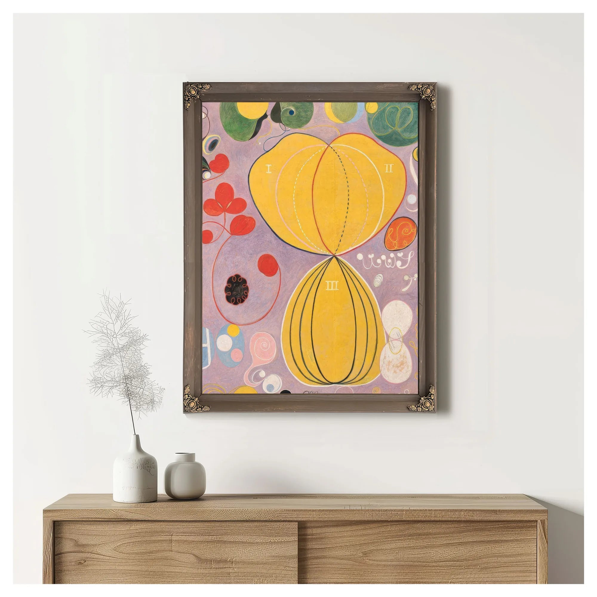 Group Iv No 7 The Ten Largest Adulthood 1907 By Hilma Af Klint Fine Art Print