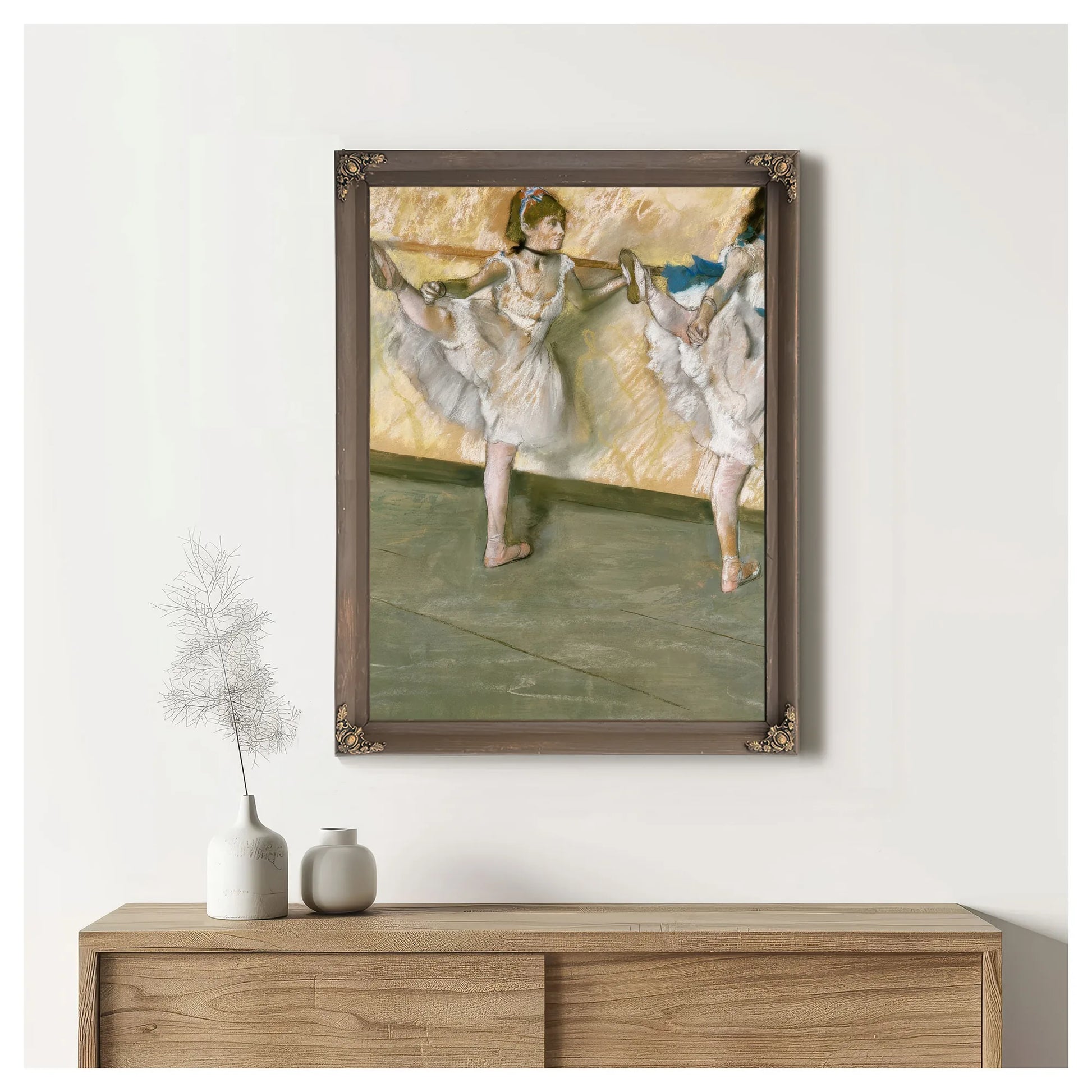 Dancers At The Bar By Edgar Degas Fine Art Print