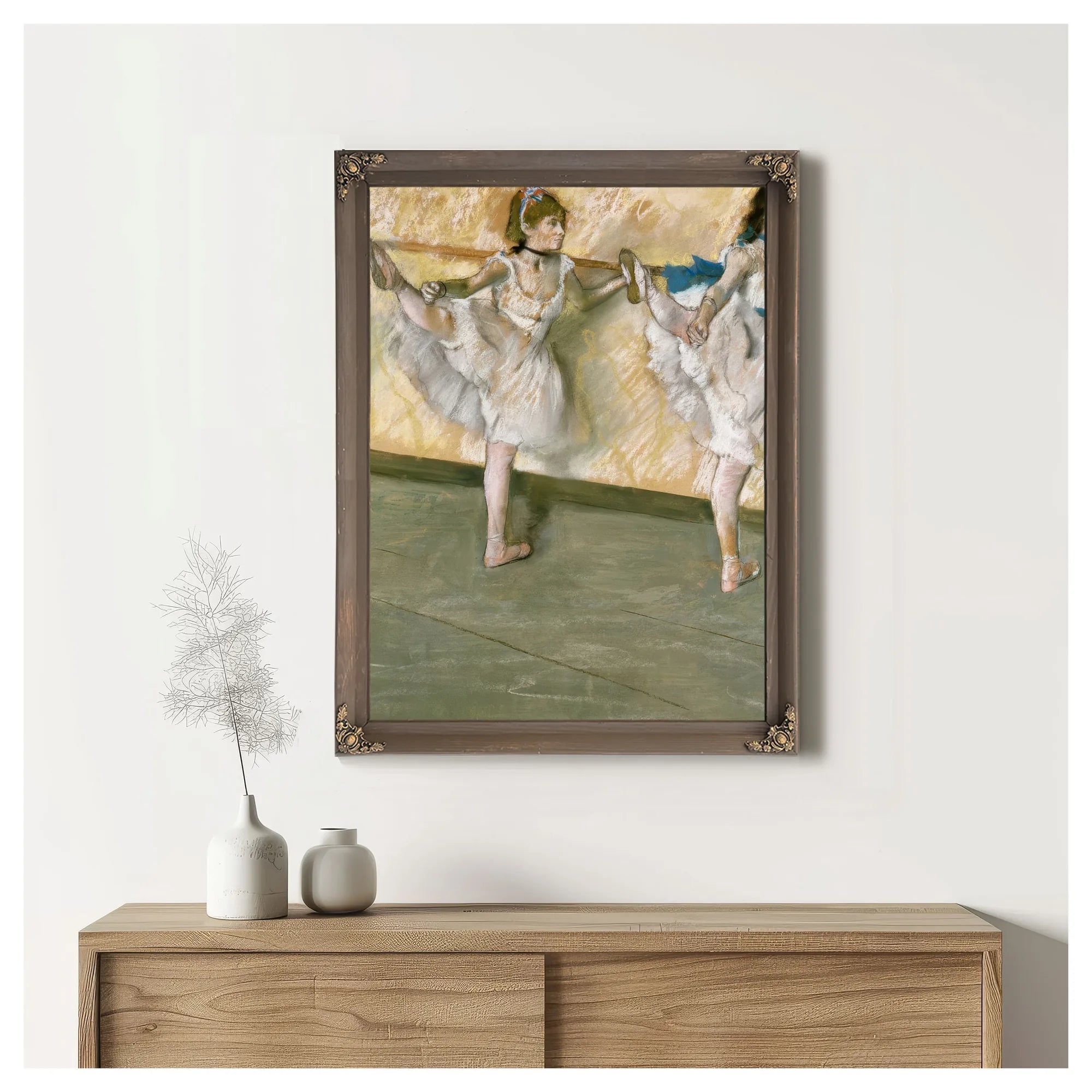 Dancers At The Bar By Edgar Degas Fine Art Print