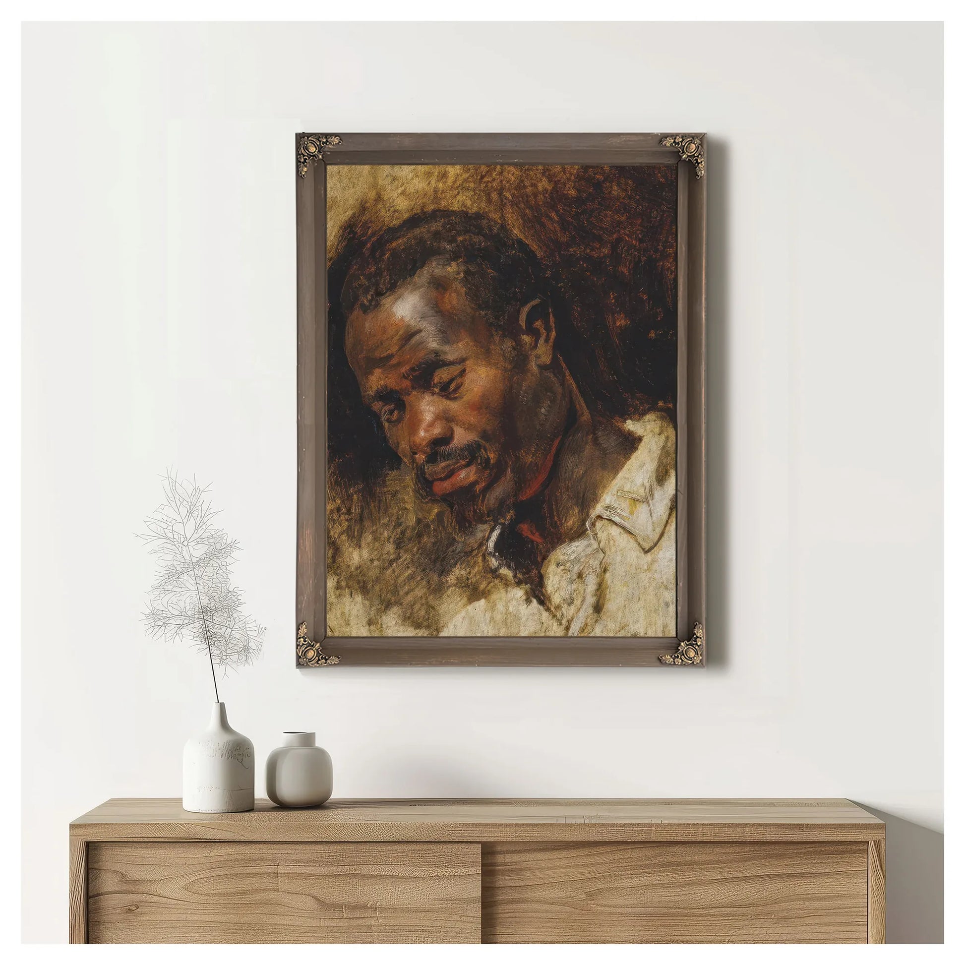 Head Of A Moor By Peter Paul Rubens Fine Art Print