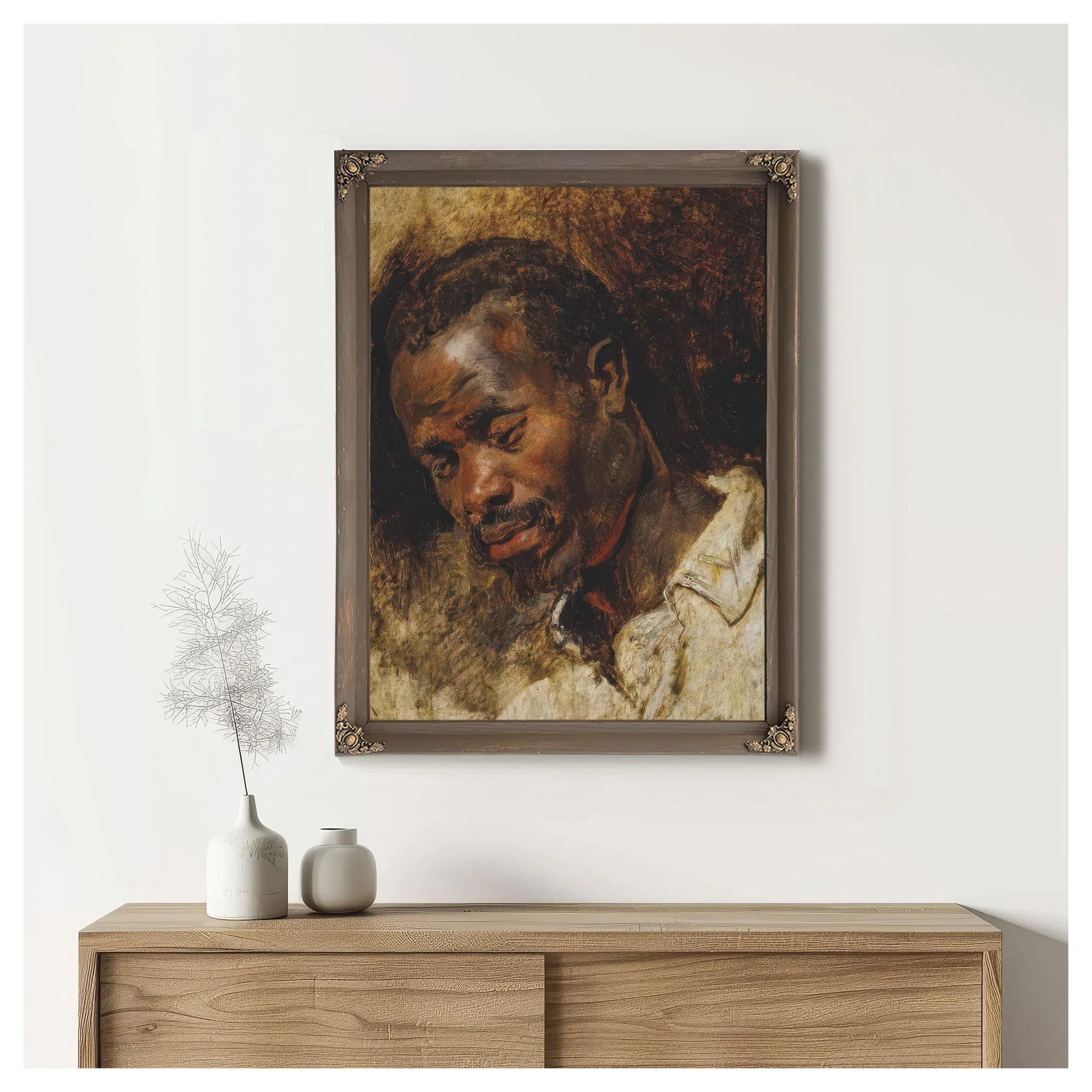 Head Of A Moor By Peter Paul Rubens Fine Art Print