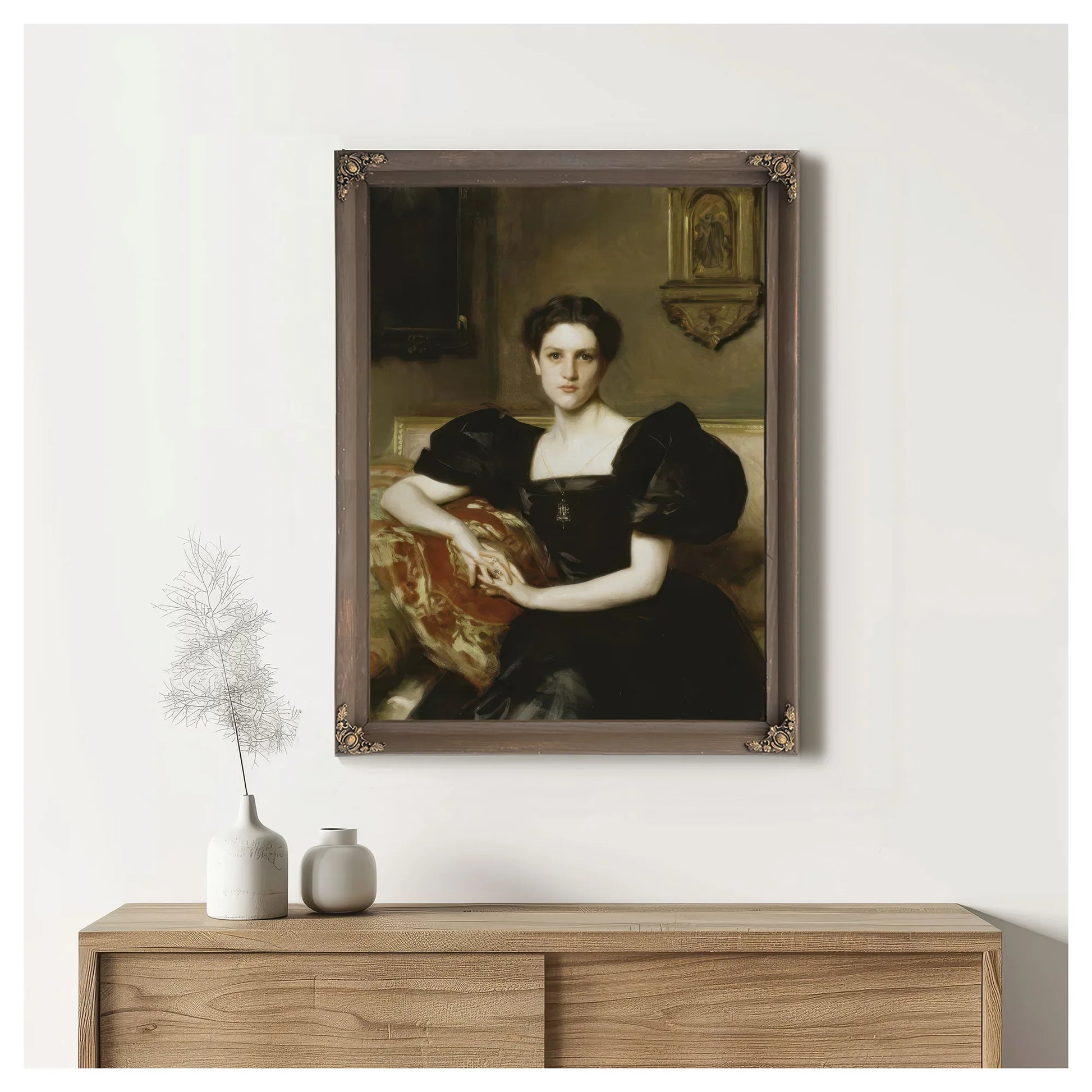 Elizabeth Winthrop Chanler (Mrs. John Jay Chapman) 1 By John Singer Sargent Fine Art Print