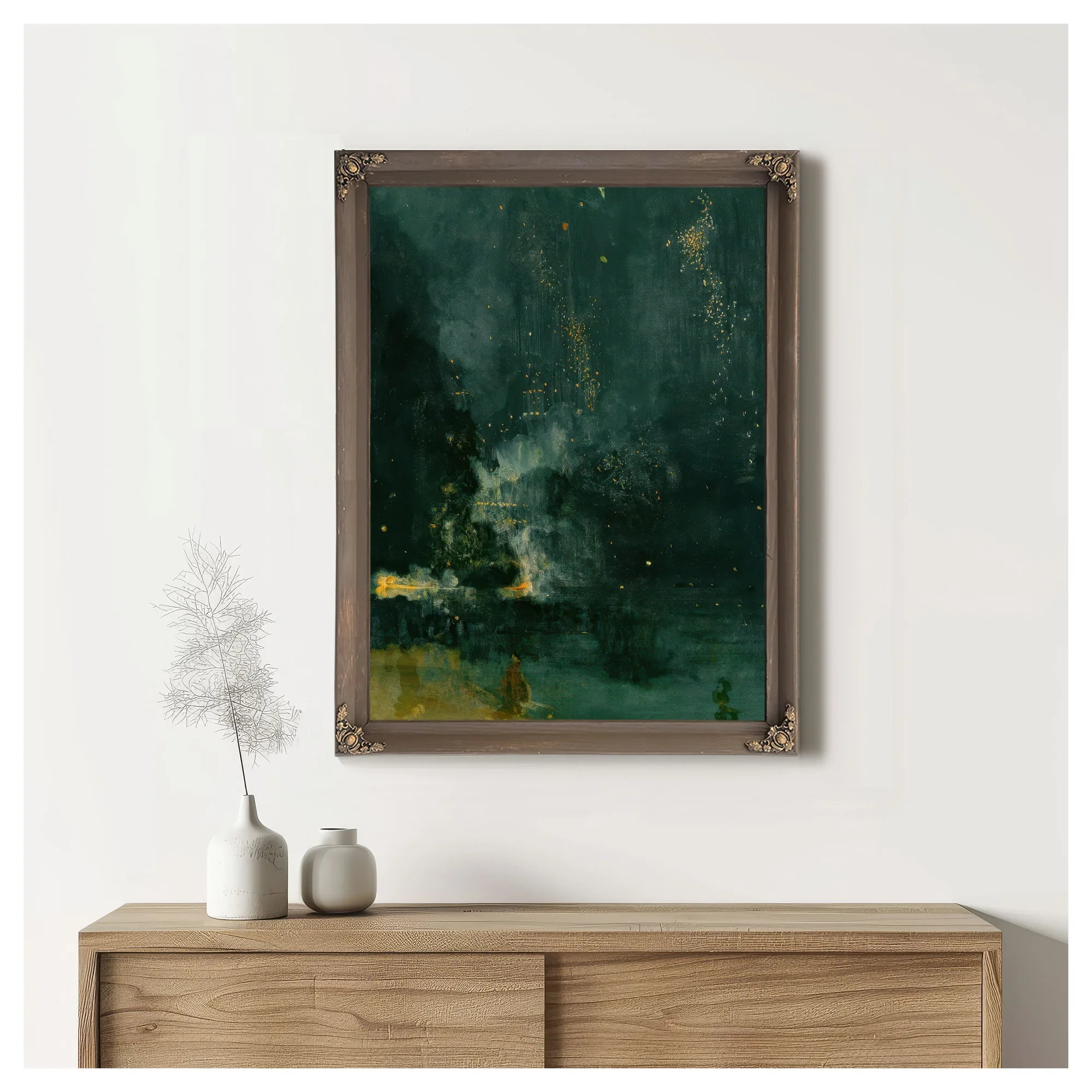 Nocturne Black Gold By James McNeill Whistler Fine Art Print