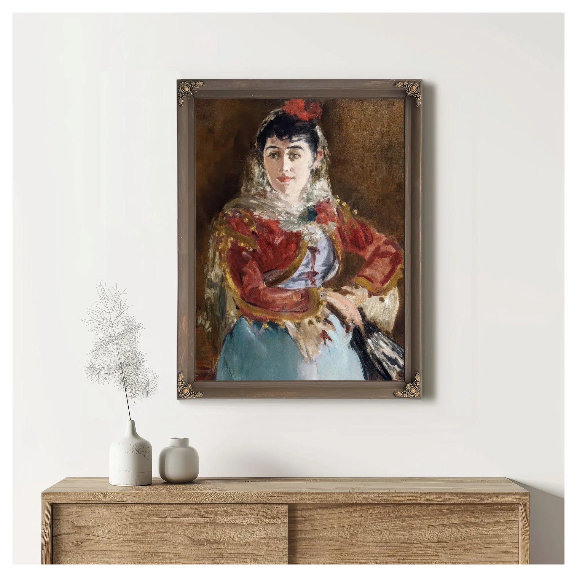 Portrait Of Emilie Ambre In The Role Of Carmen By Edouard Manet Fine Art Print
