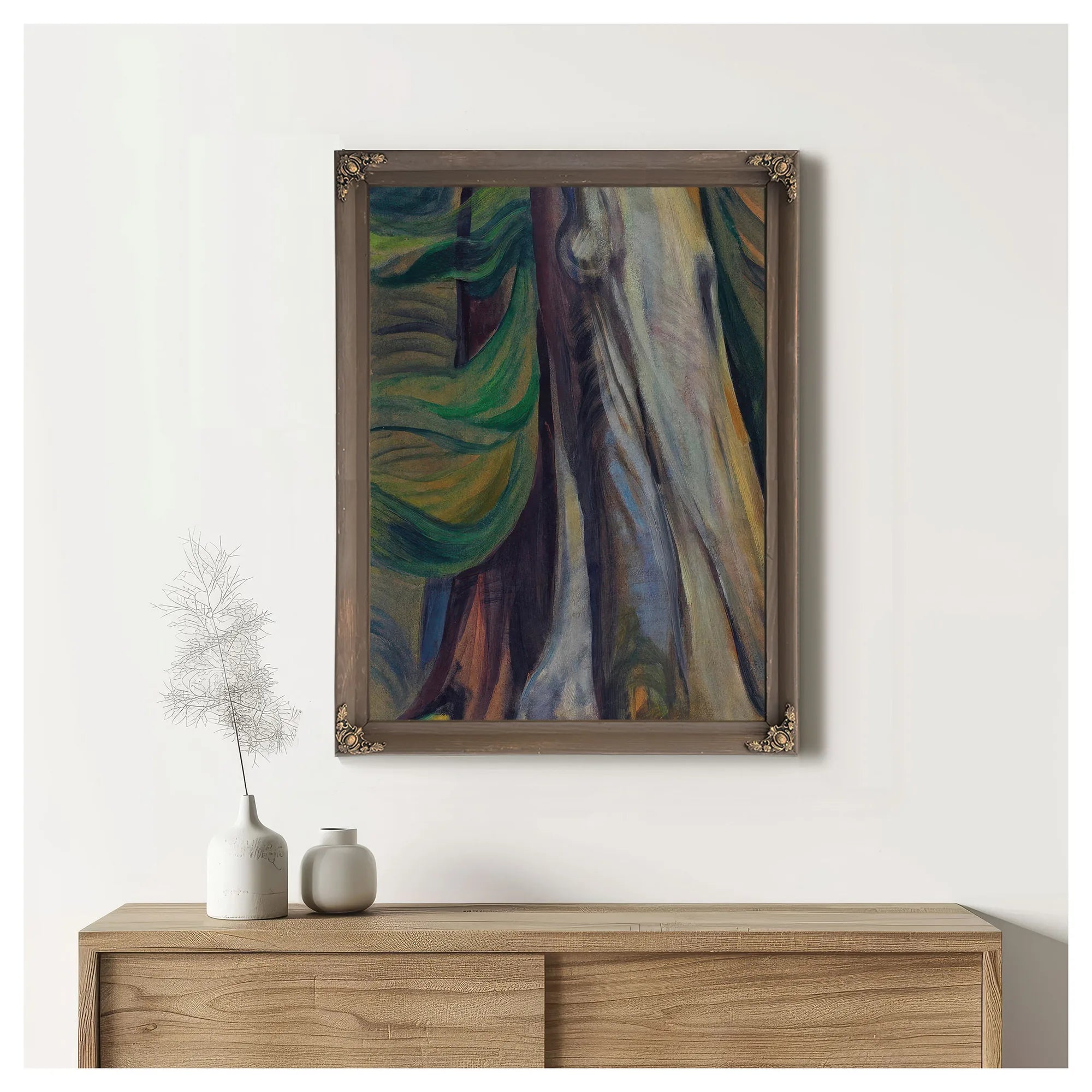 In The Forest Bc 1935 By Emily Carr Fine Art Print