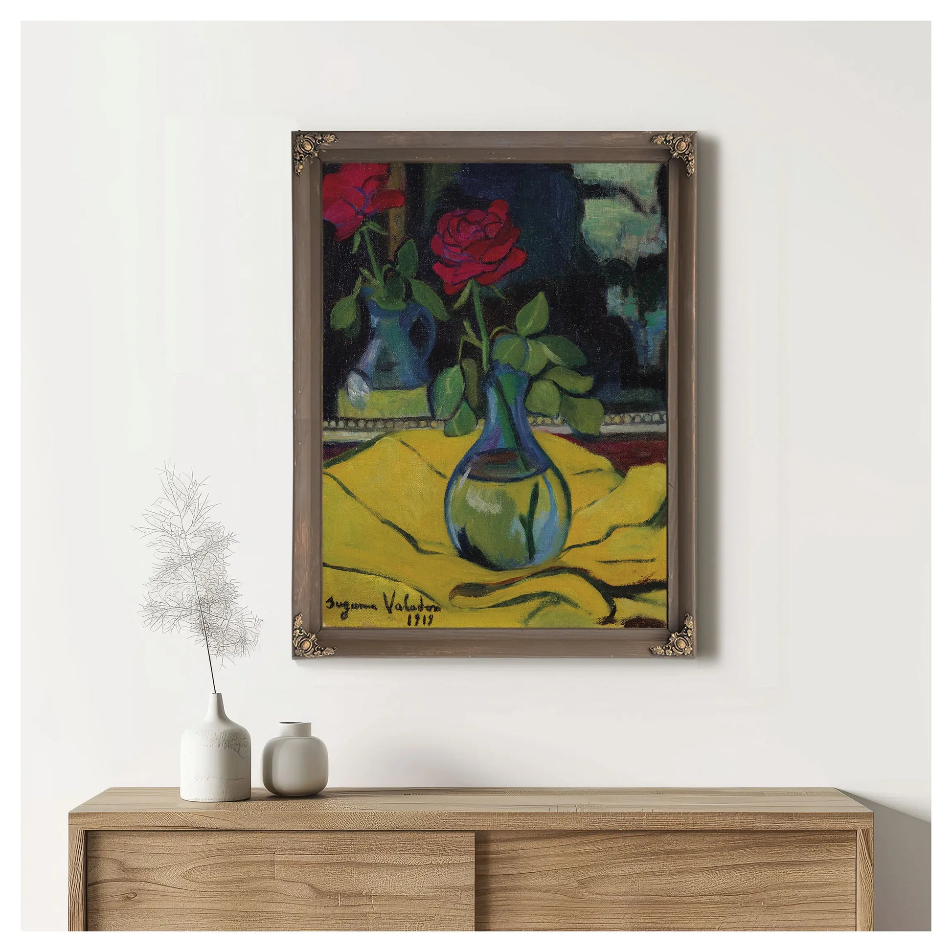 La Rose Au Miroir by Suzanne Valadon