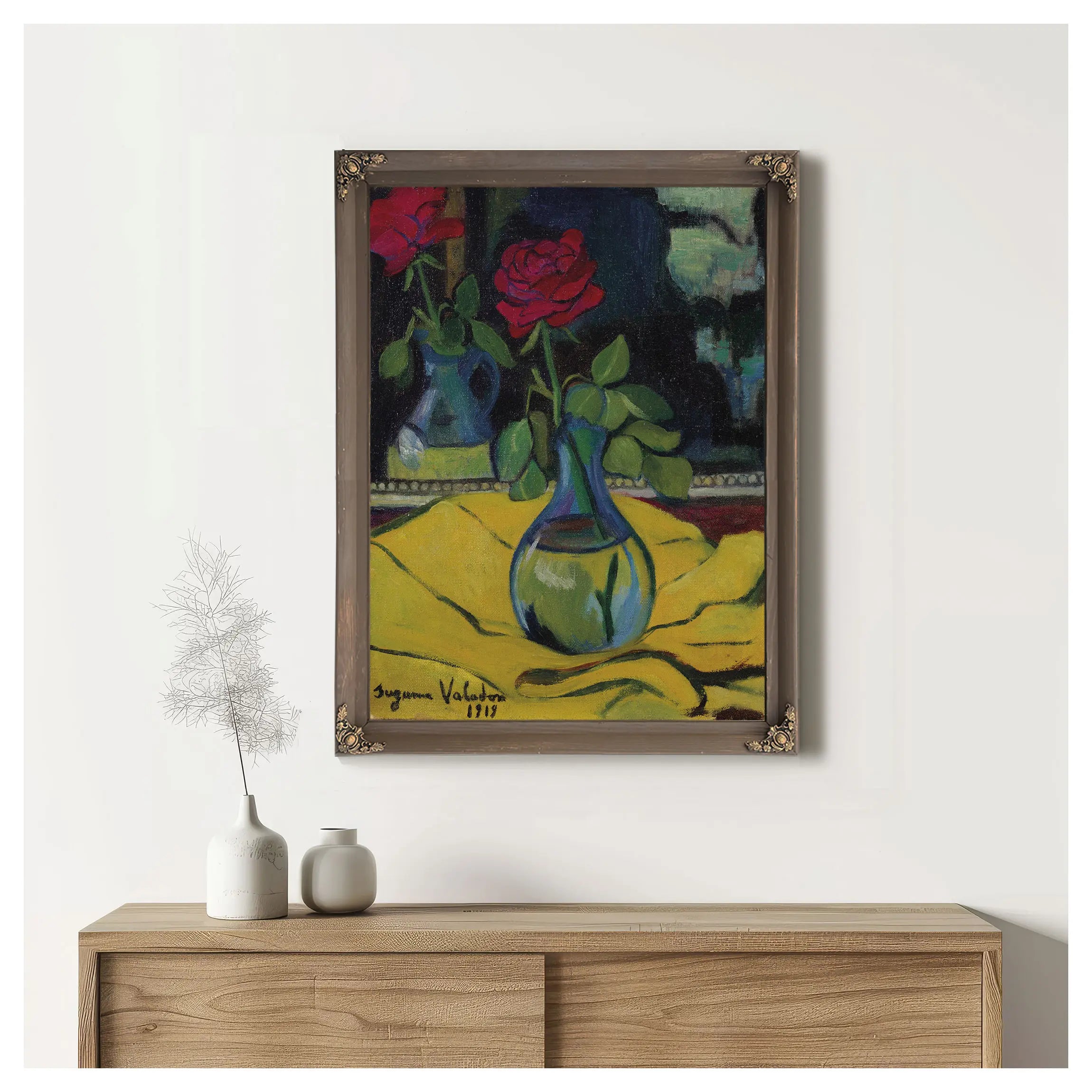 La Rose Au Miroir by Suzanne Valadon
