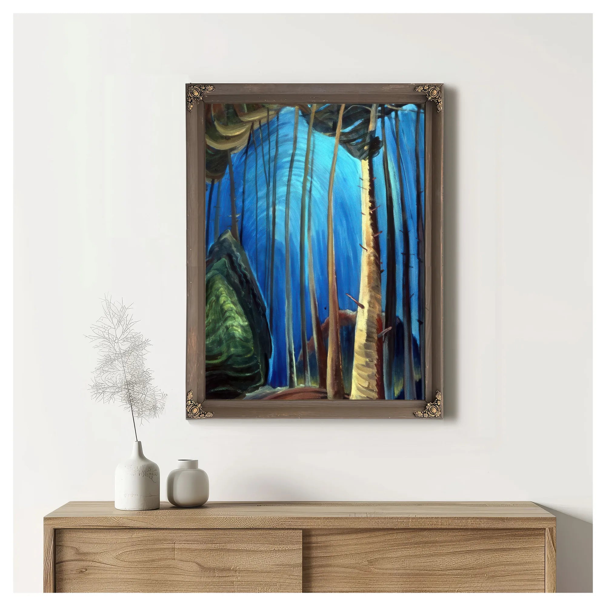 Blue Sky 1936 By Emily Carr Fine Art Print
